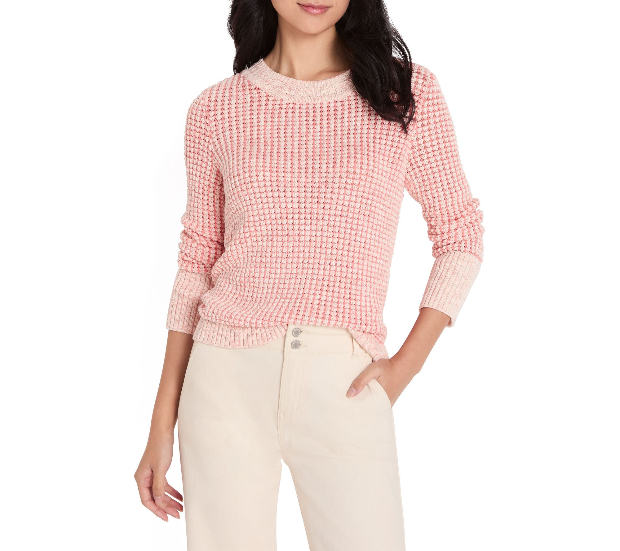  NIC+ZOE Color Spray Sweater