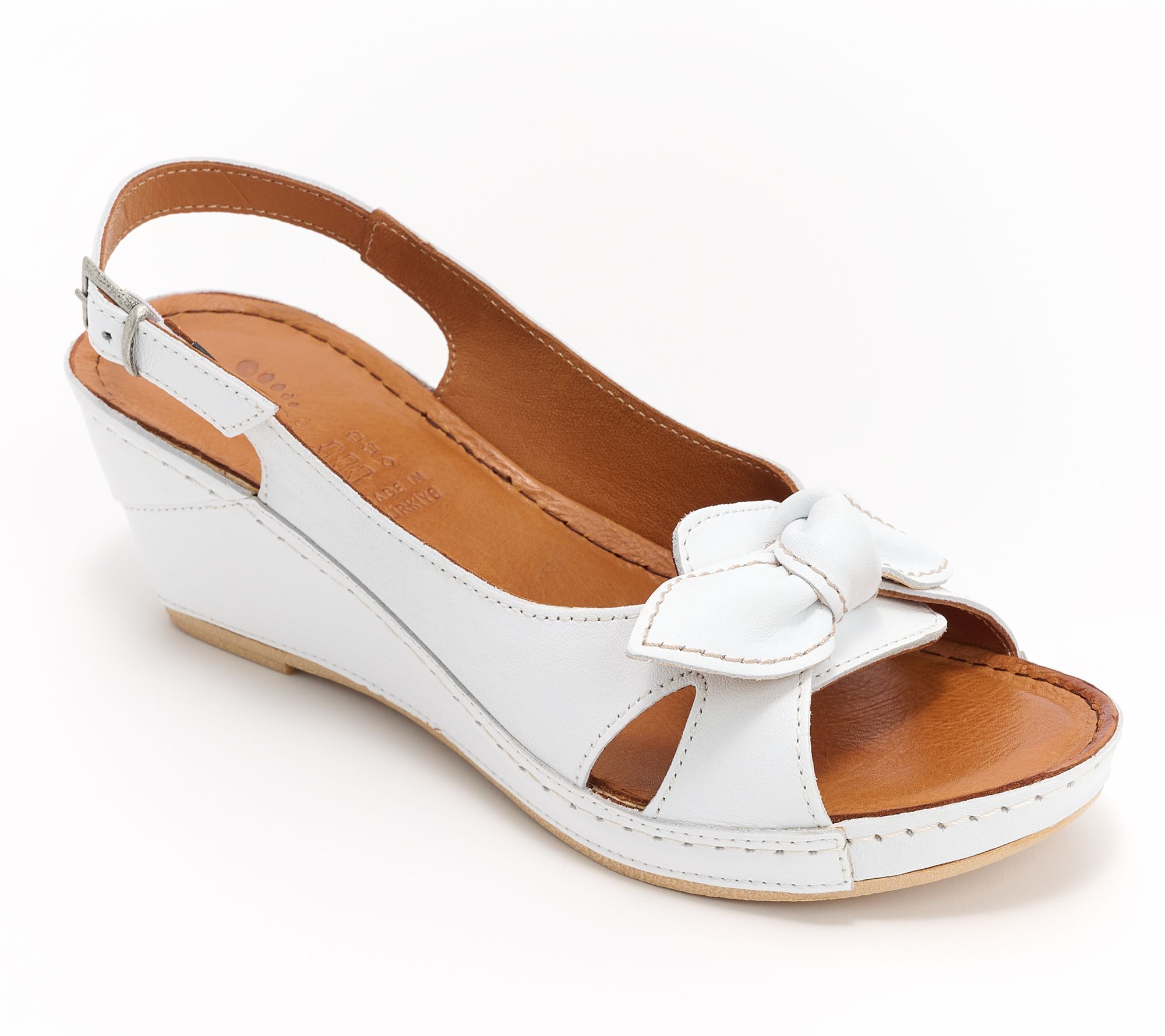 Spring Step Leather Wedges - Chassidy