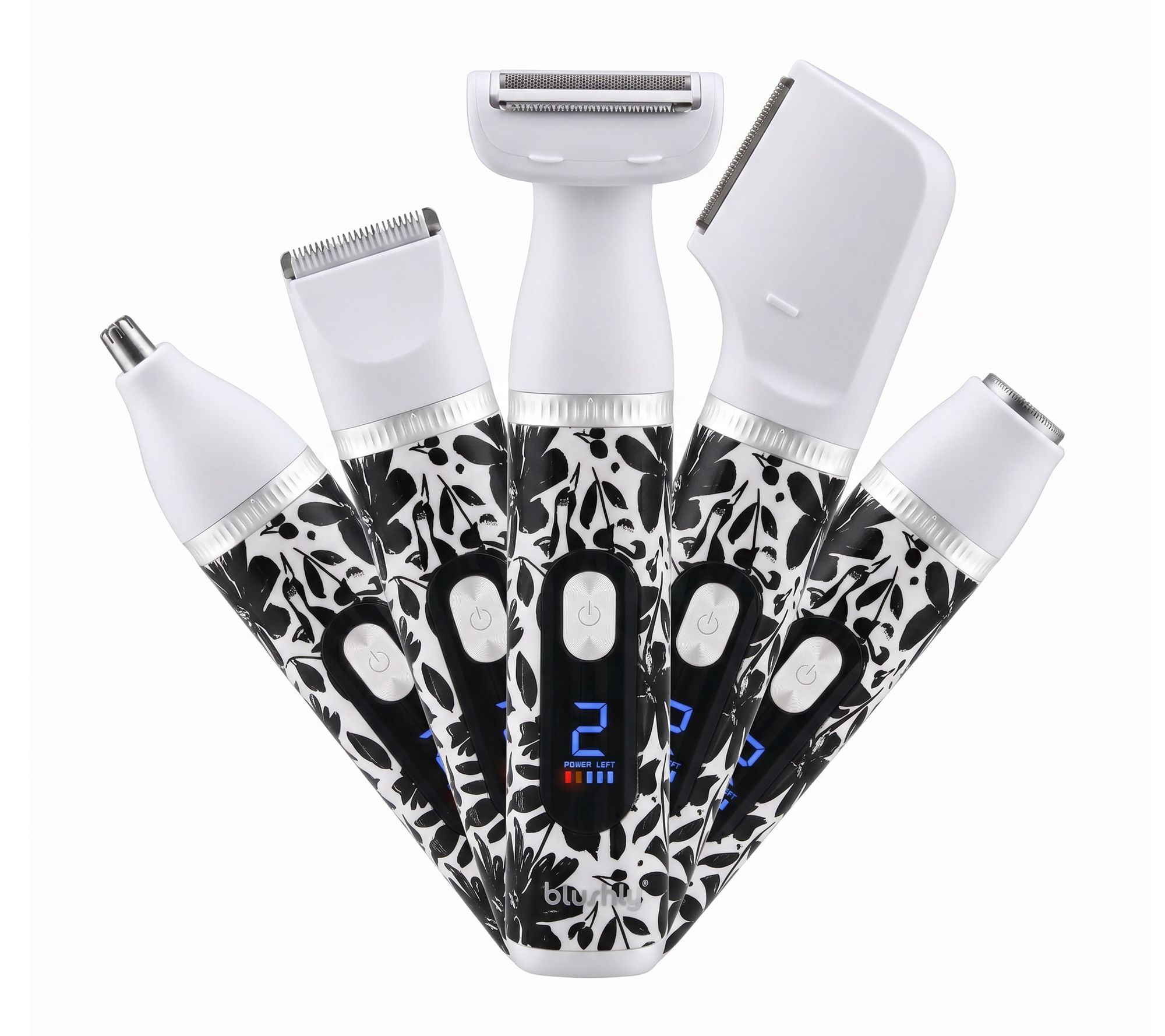 Blushly 5-in-1 Rechargeable Hair Trimmer