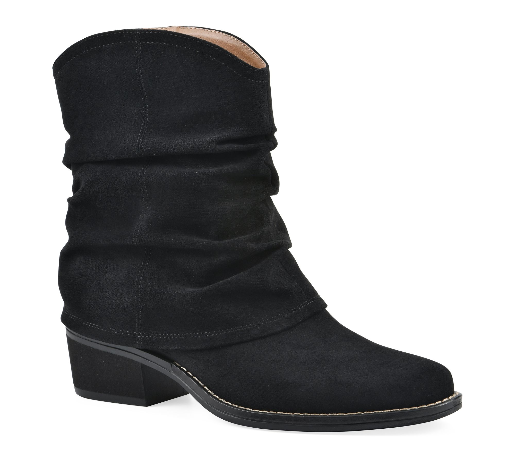 White Mountain Rouched Mid-Boots -Alden