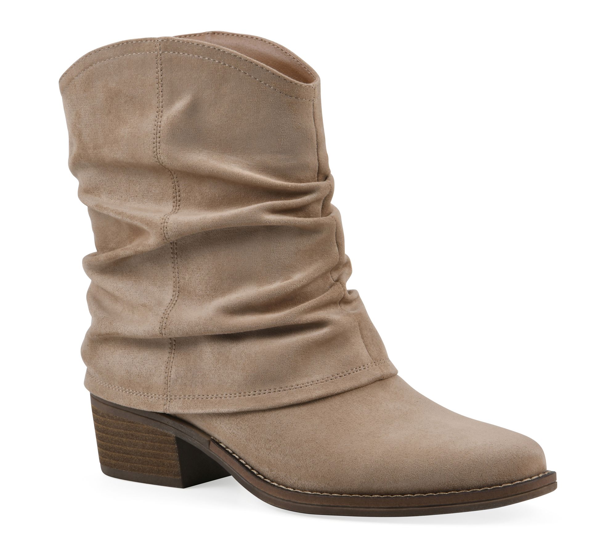 White Mountain Rouched Mid-Boots -Alden