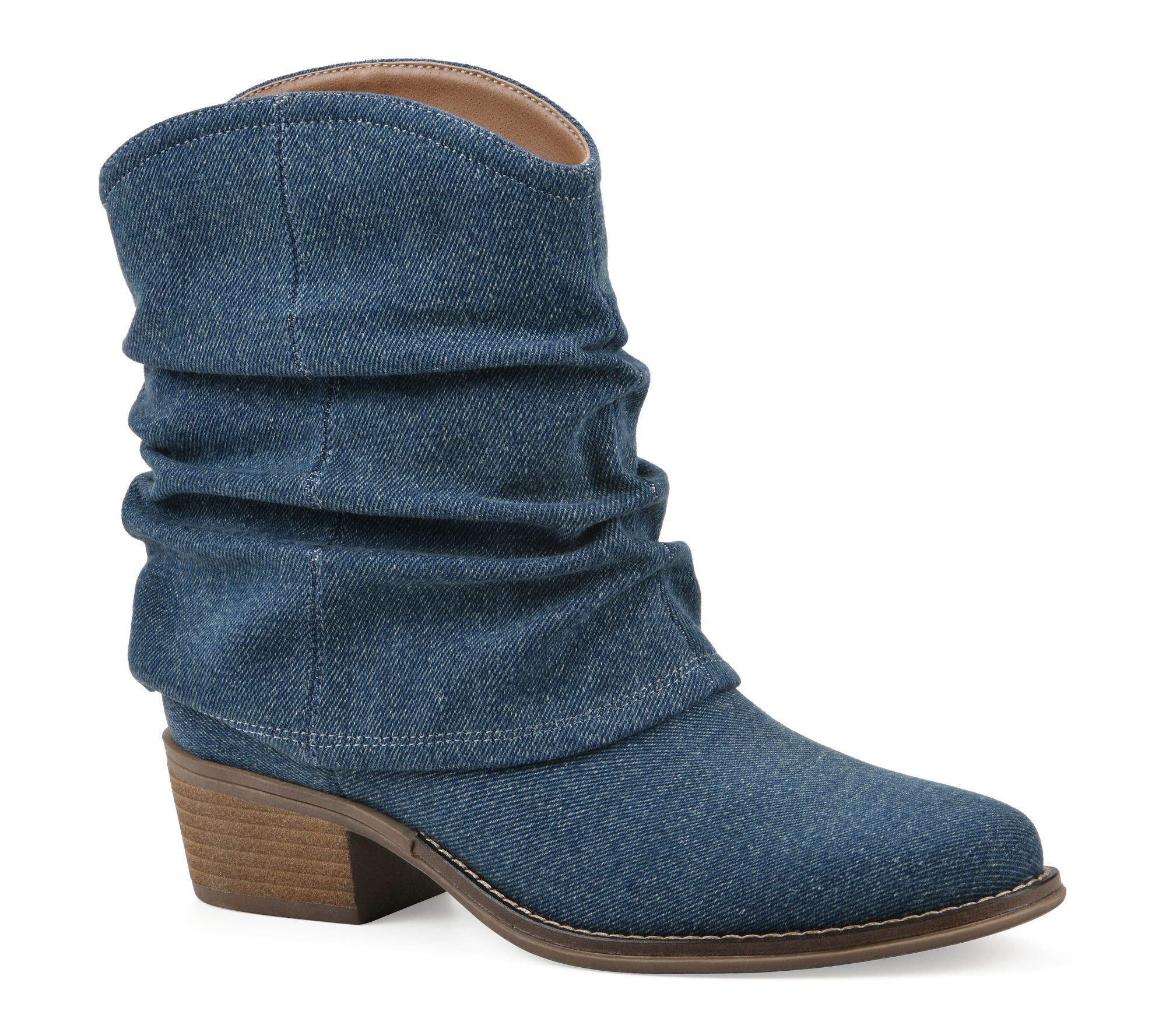 White Mountain Rouched Mid-Boots -Alden