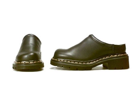 Dr. Martens Women's Leather Clogs with Lug Sole — QVC.com