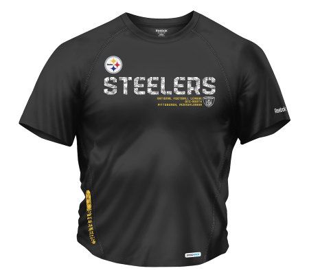 NFL Pittsburgh Steelers Sideline Tacon Short Sleeve T-Shirt 