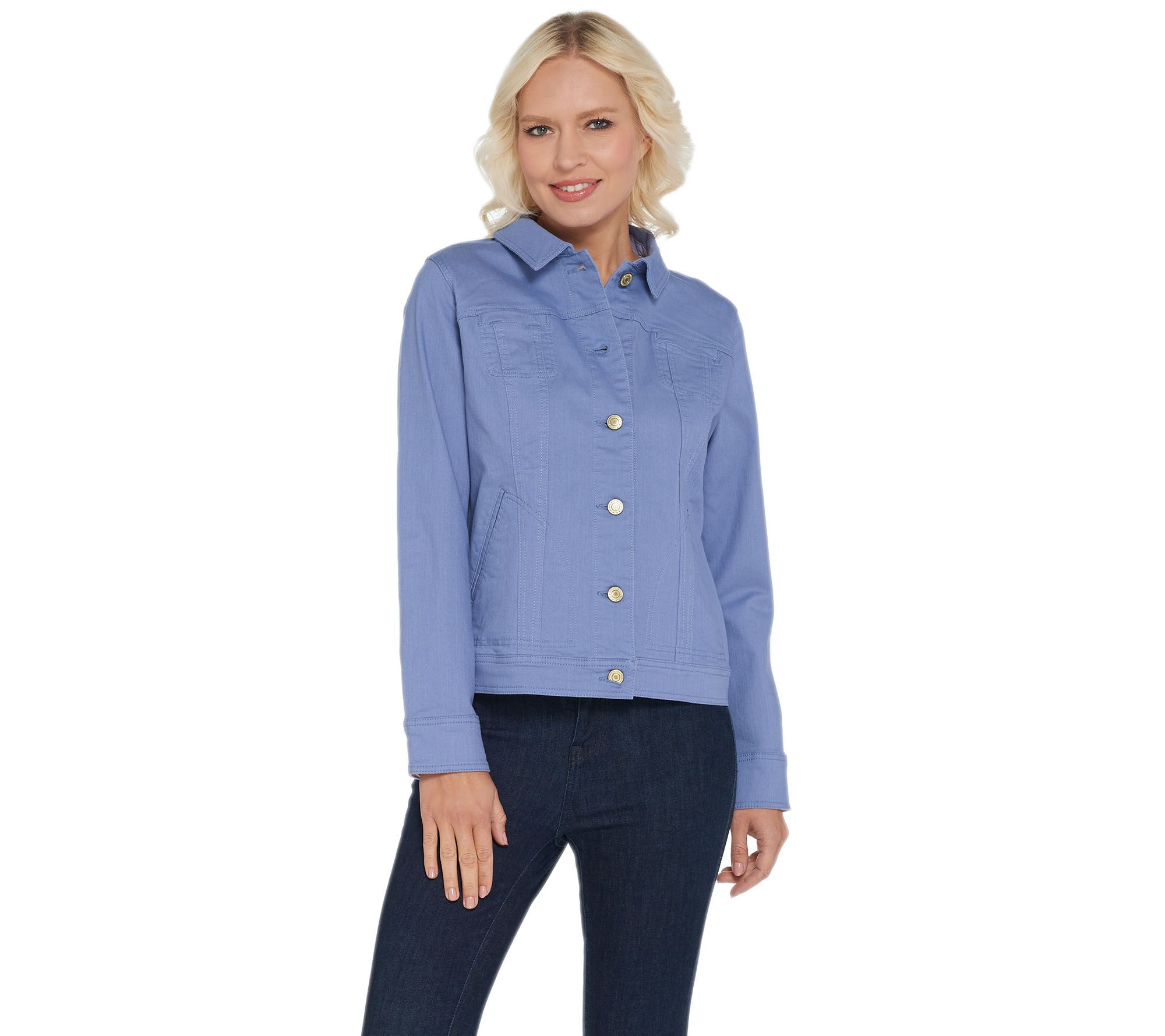 qvc isaac mizrahi jean jacket