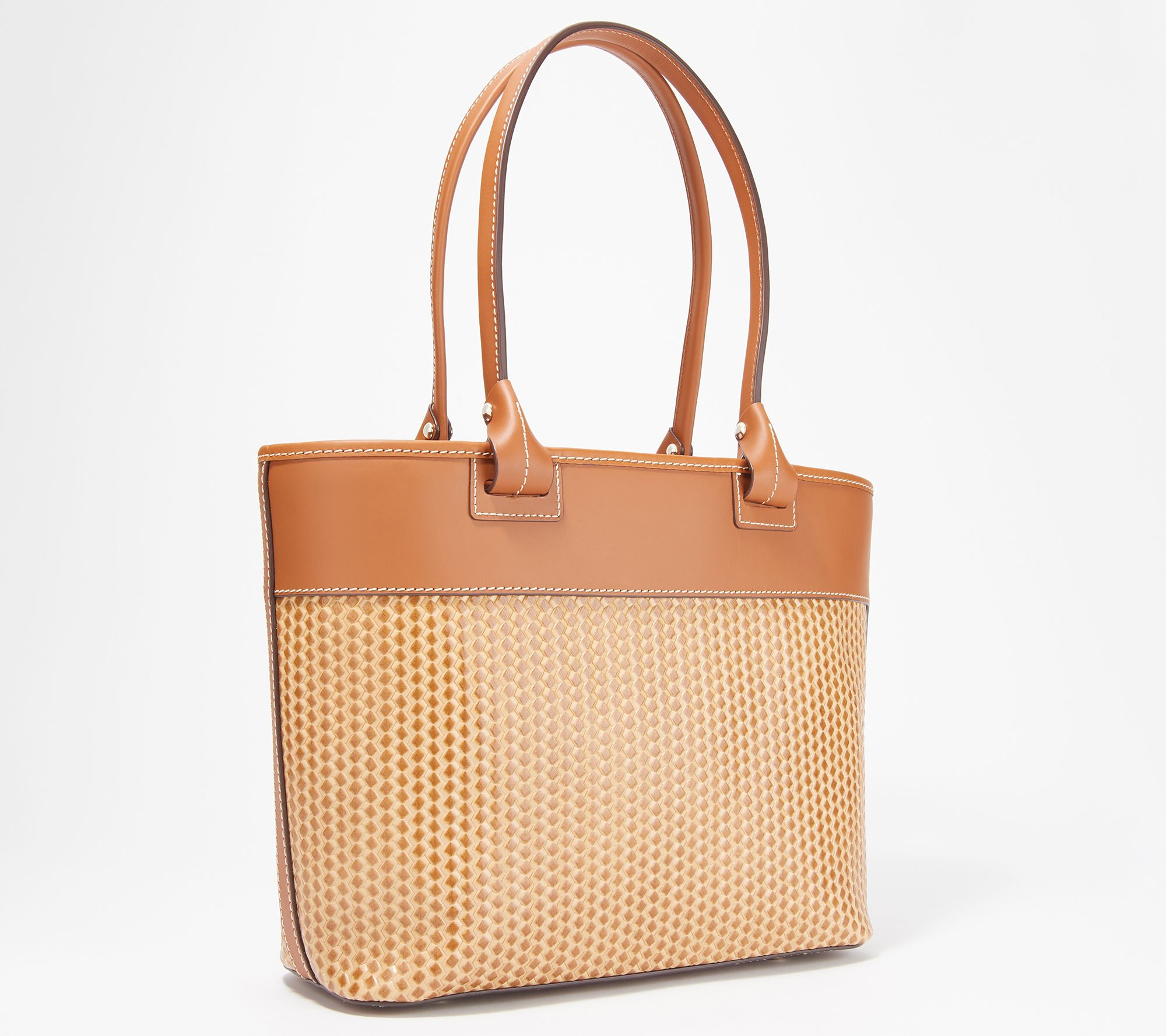 dooney and bourke woven bag