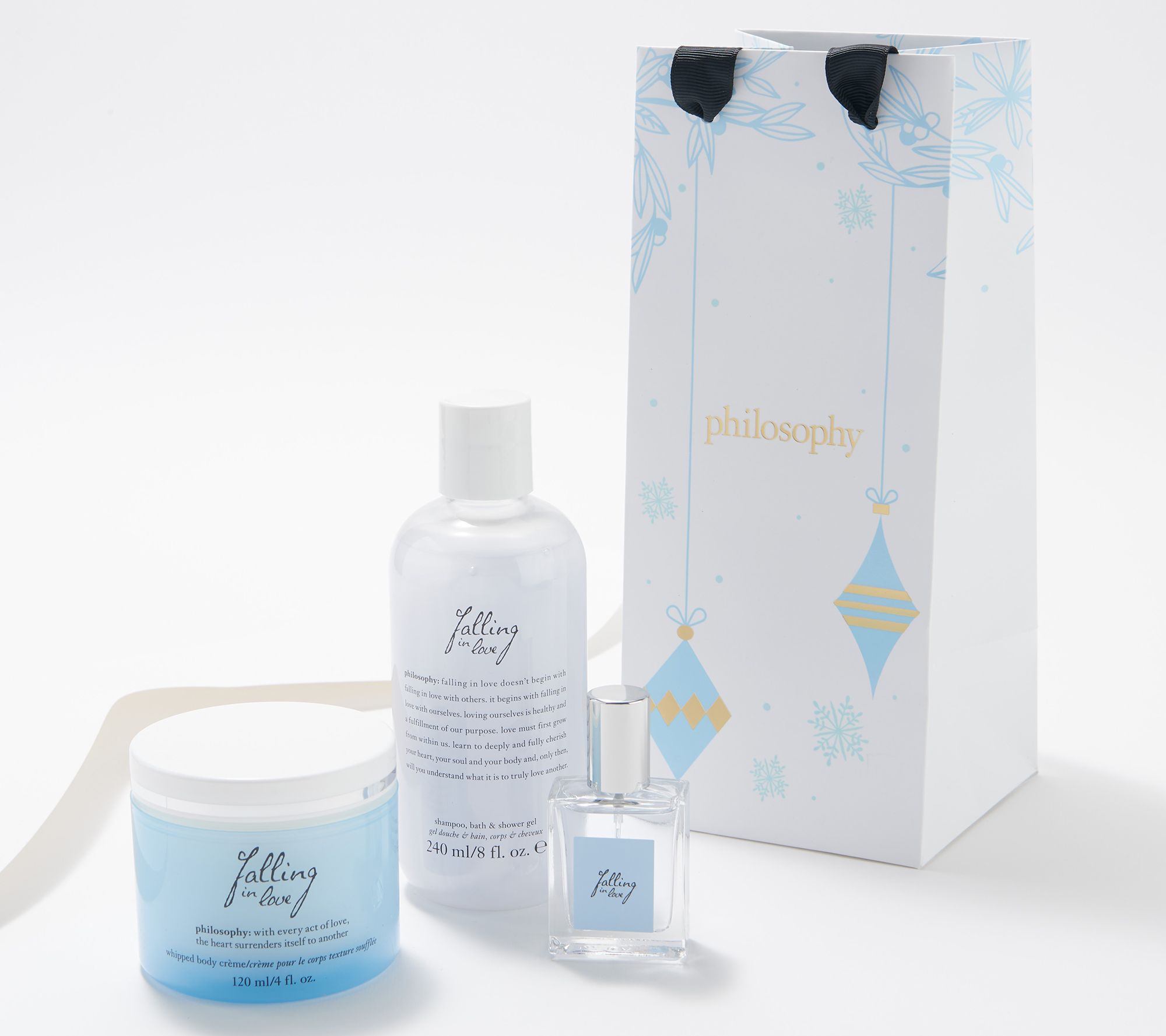 philosophy intro to love and grace 3piece gift set with