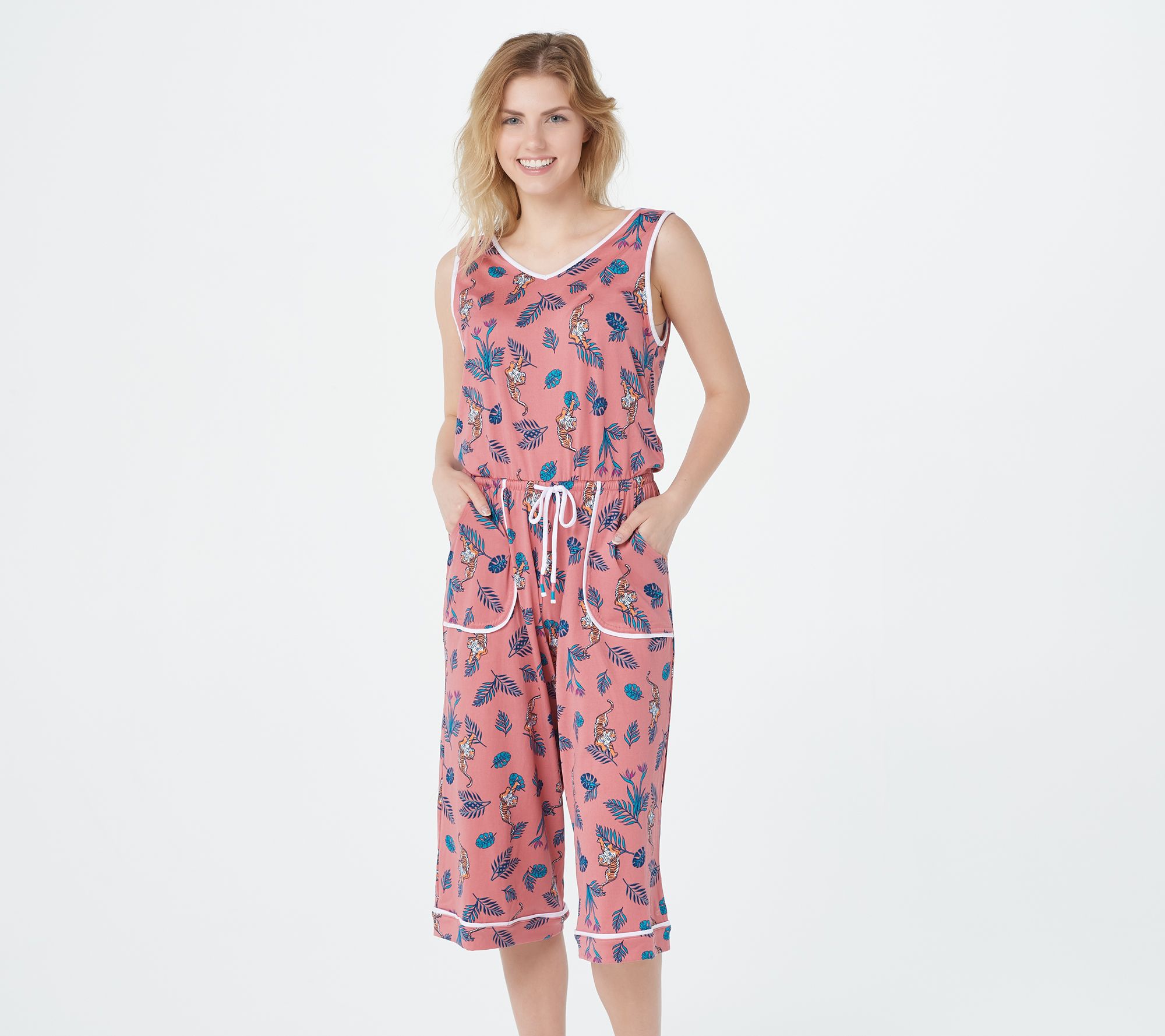 qvc petite jumpsuits