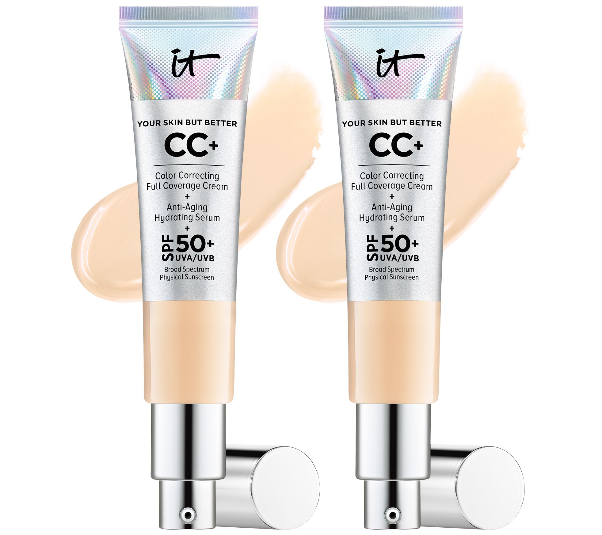 IT Cosmetics CC+ Cream SPF 50 Foundation Duo