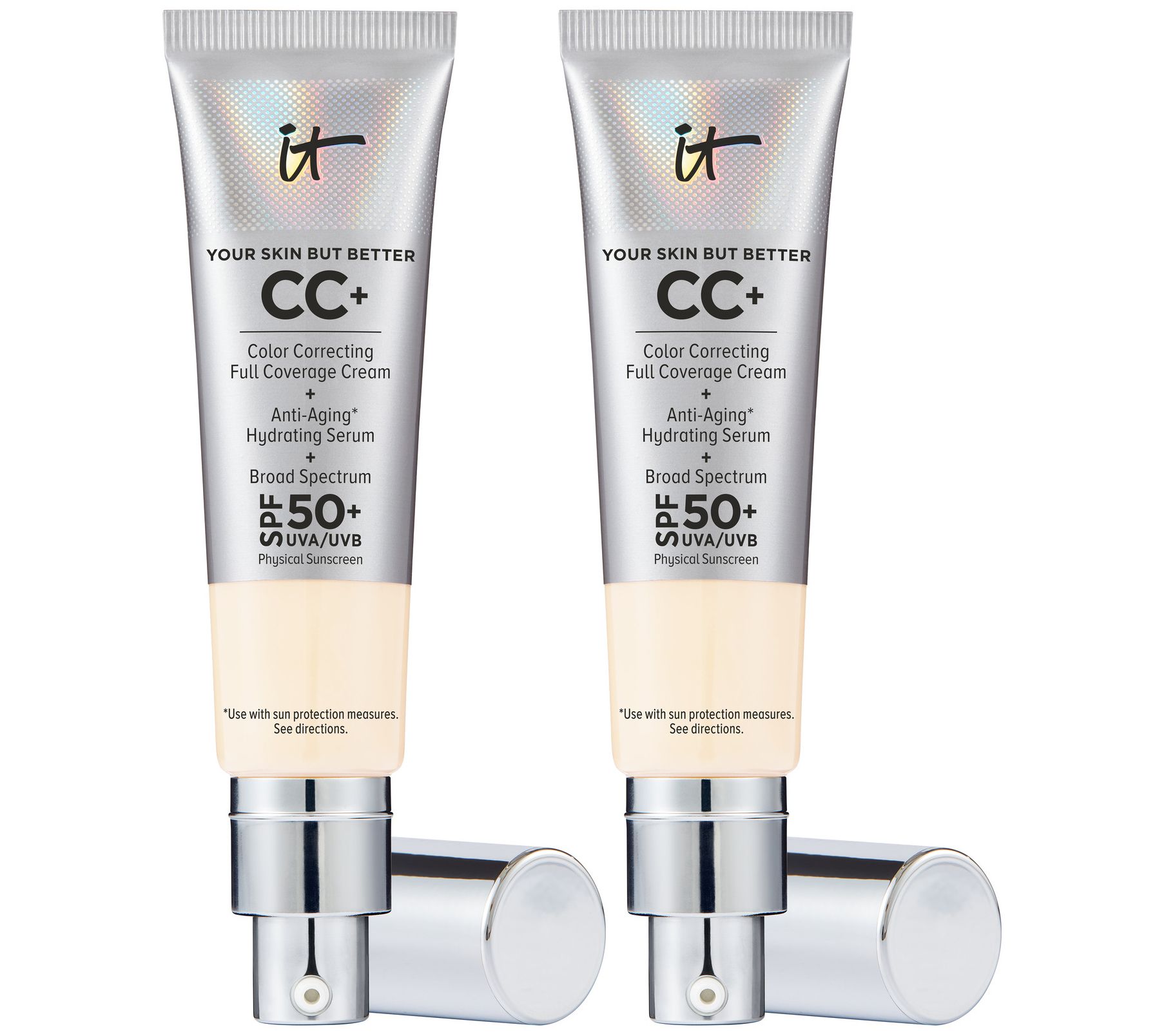 IT Cosmetics CC+ Cream SPF 50 Foundation Duo