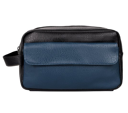 Karla Hanson Men's Travel Toiletry Bag With Front Pocket