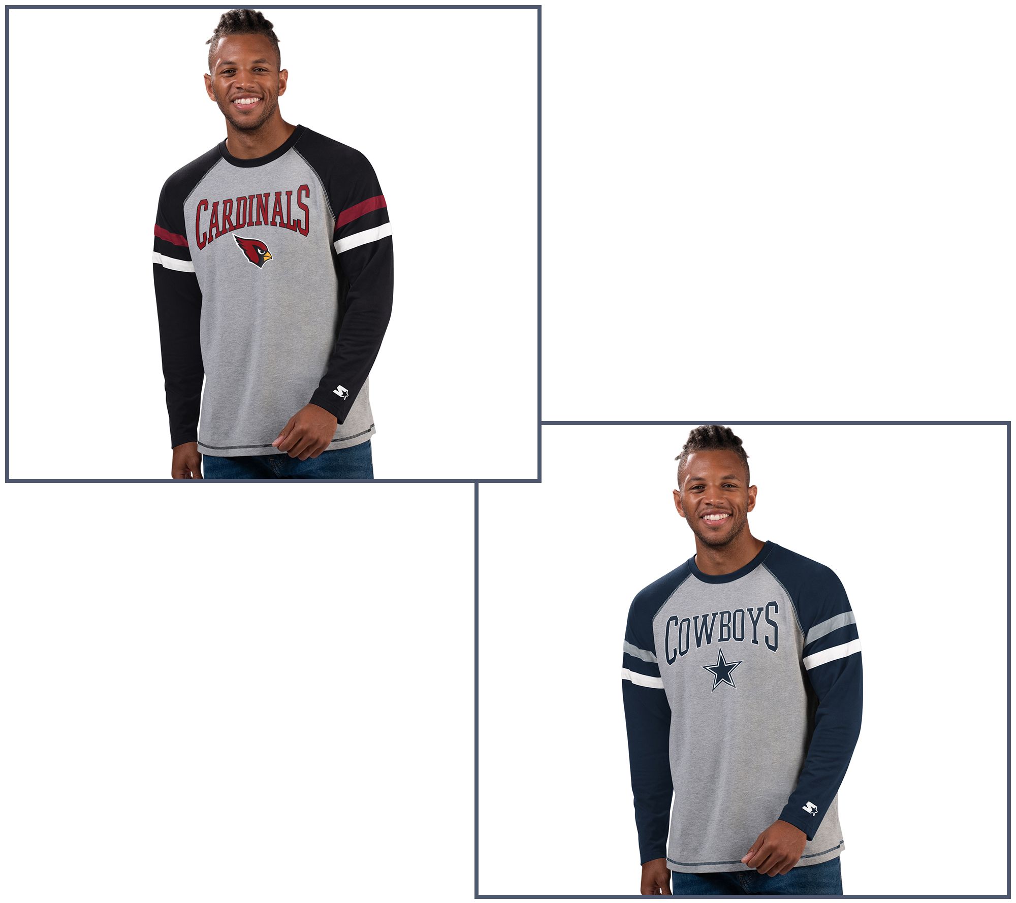 NFL Men's Retro Long-Sleeve Football Jersey Cardinals