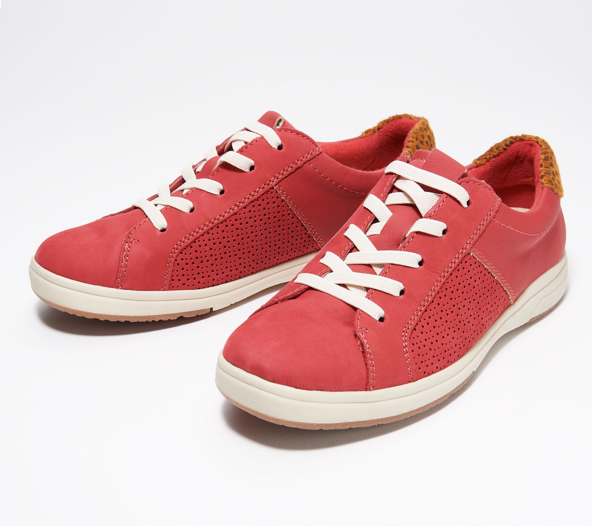 Earth Origins Lace-Up Leather Sneakers - Elson