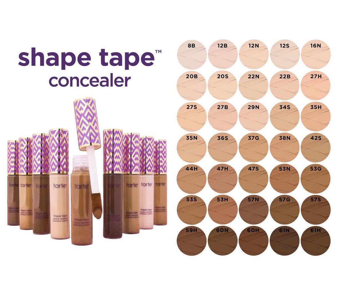 tarte Shape Tape SuperSize Concealer with Glow Blush & Mascara