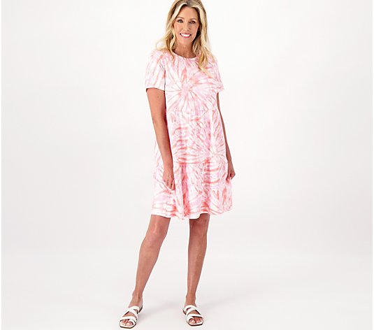 Koolaburra by UGG Cotton Rayon Tee Tier Dress