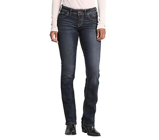 Silver Jeans Co. Suki Mid Rise Slim Bootcut Jeans - SSX405
