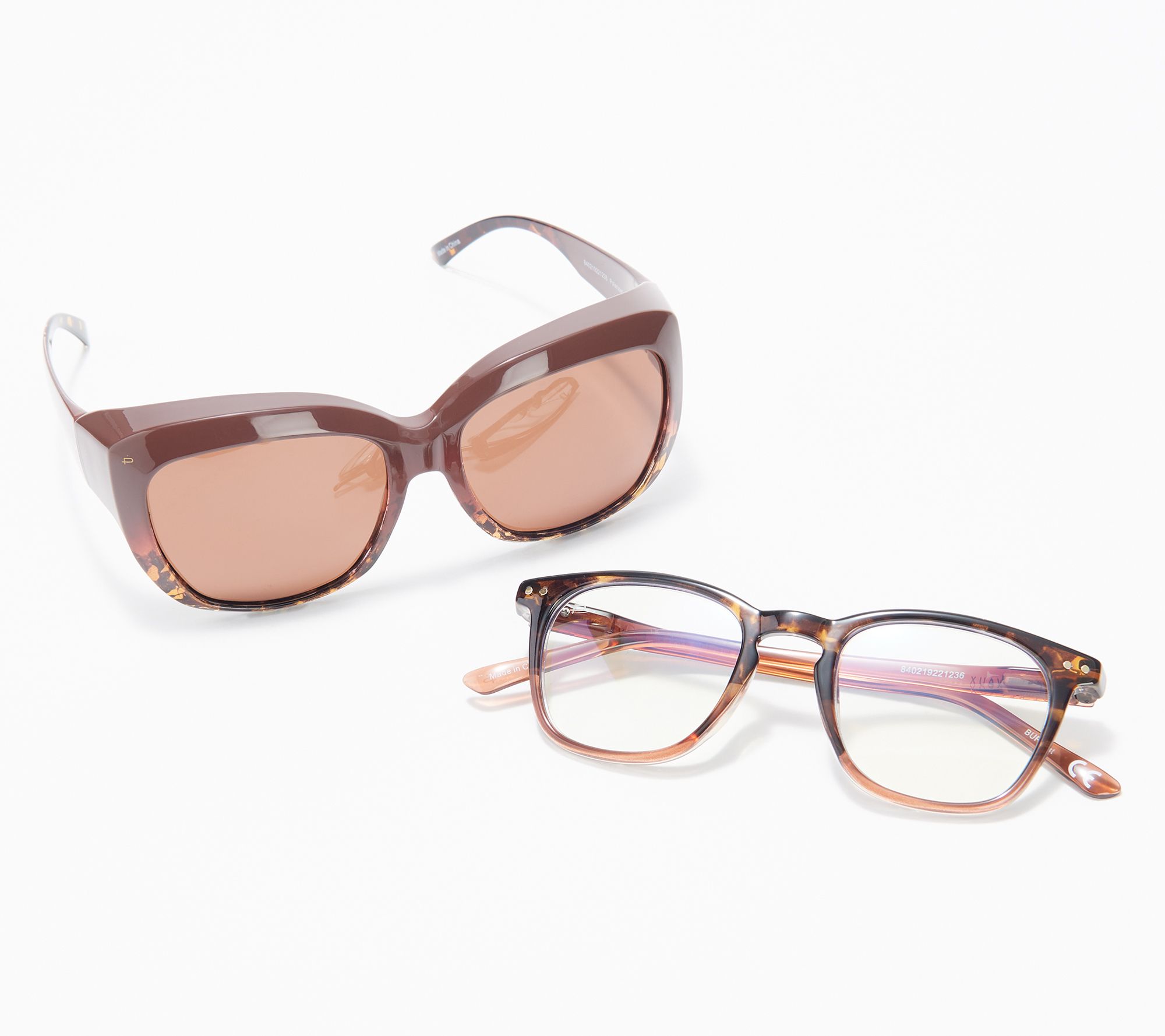 Maybach Eyewear - The Presenter I (Champagne Gold/Black Laquer/Milky Brown  Tortoise)