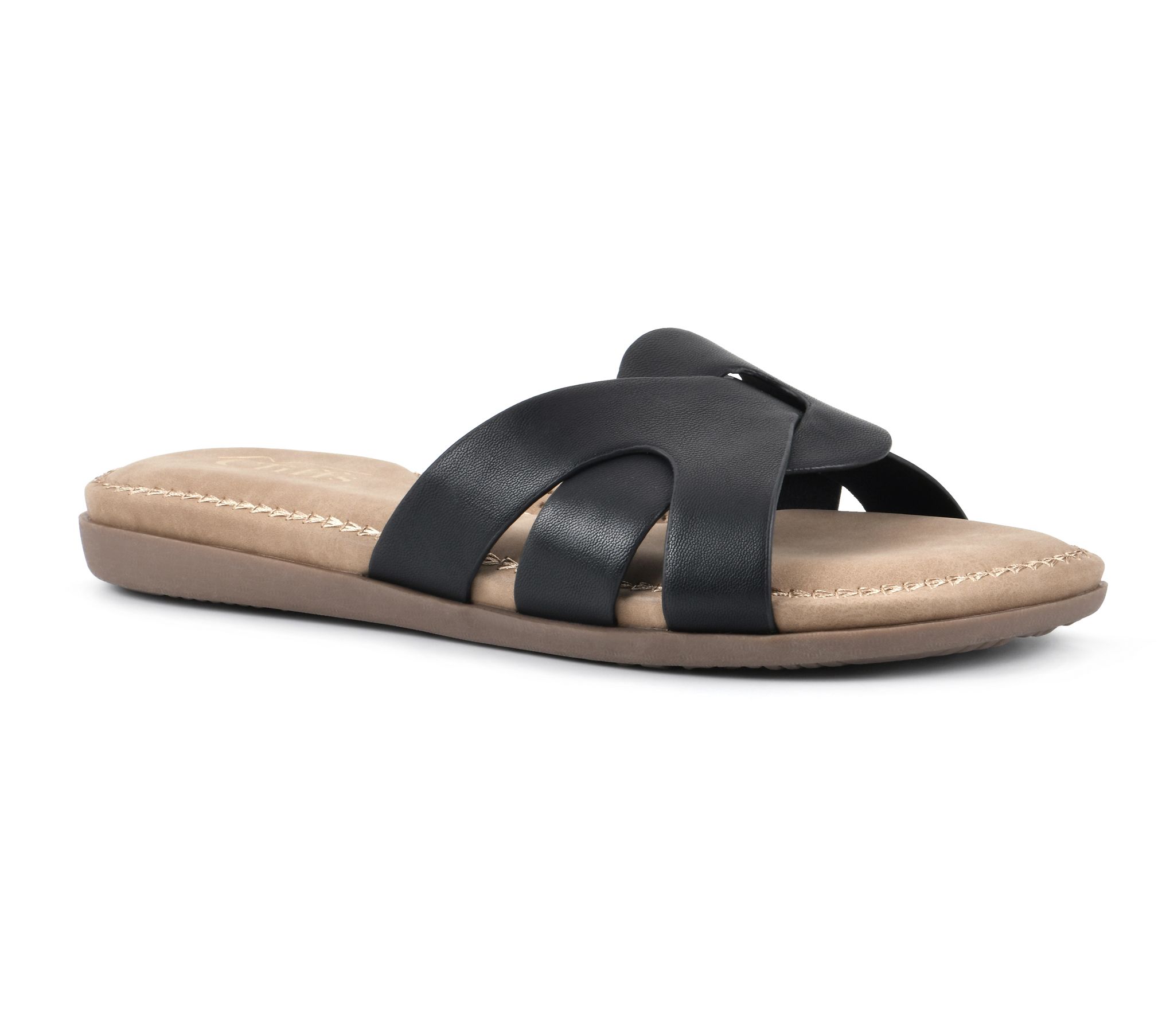 Cliffs by White Mountain Slide Sandals - Fortunte