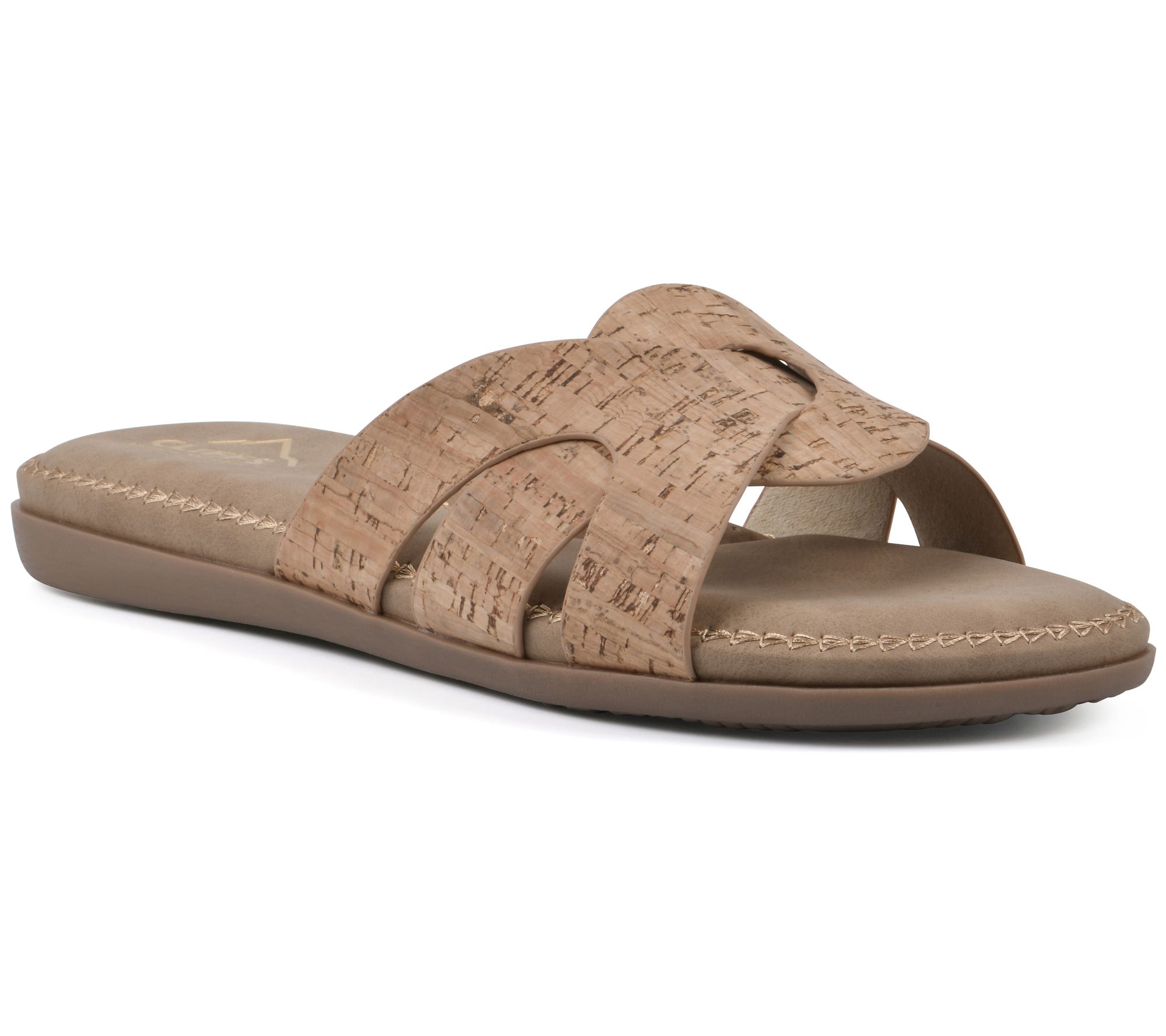 Cliffs by White Mountain Slide Sandals - Fortunte