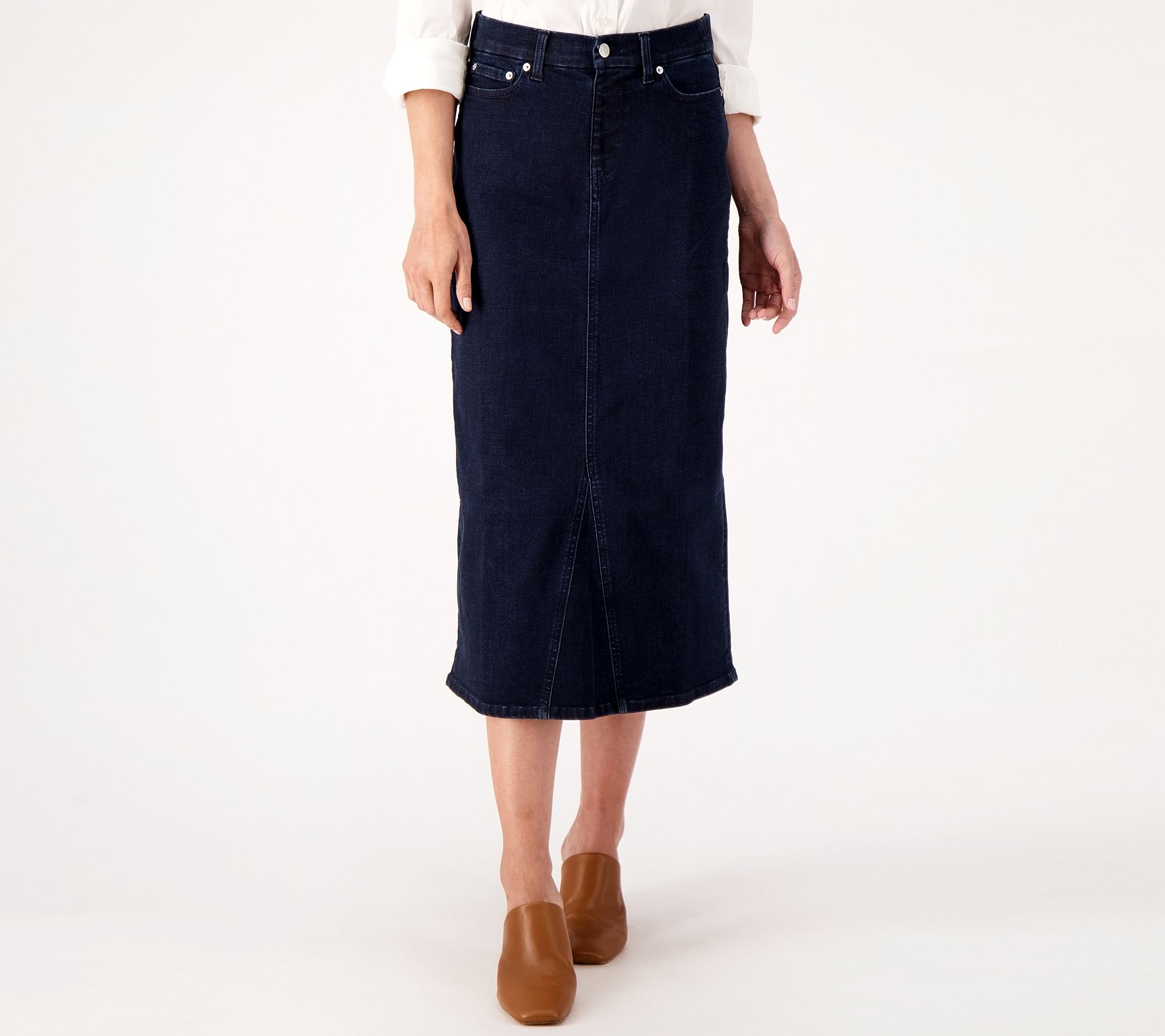 Plus size corduroy skirt clearance qvc