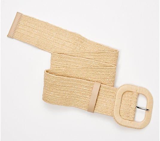 Girl With Curves Stretch Rattan Belt