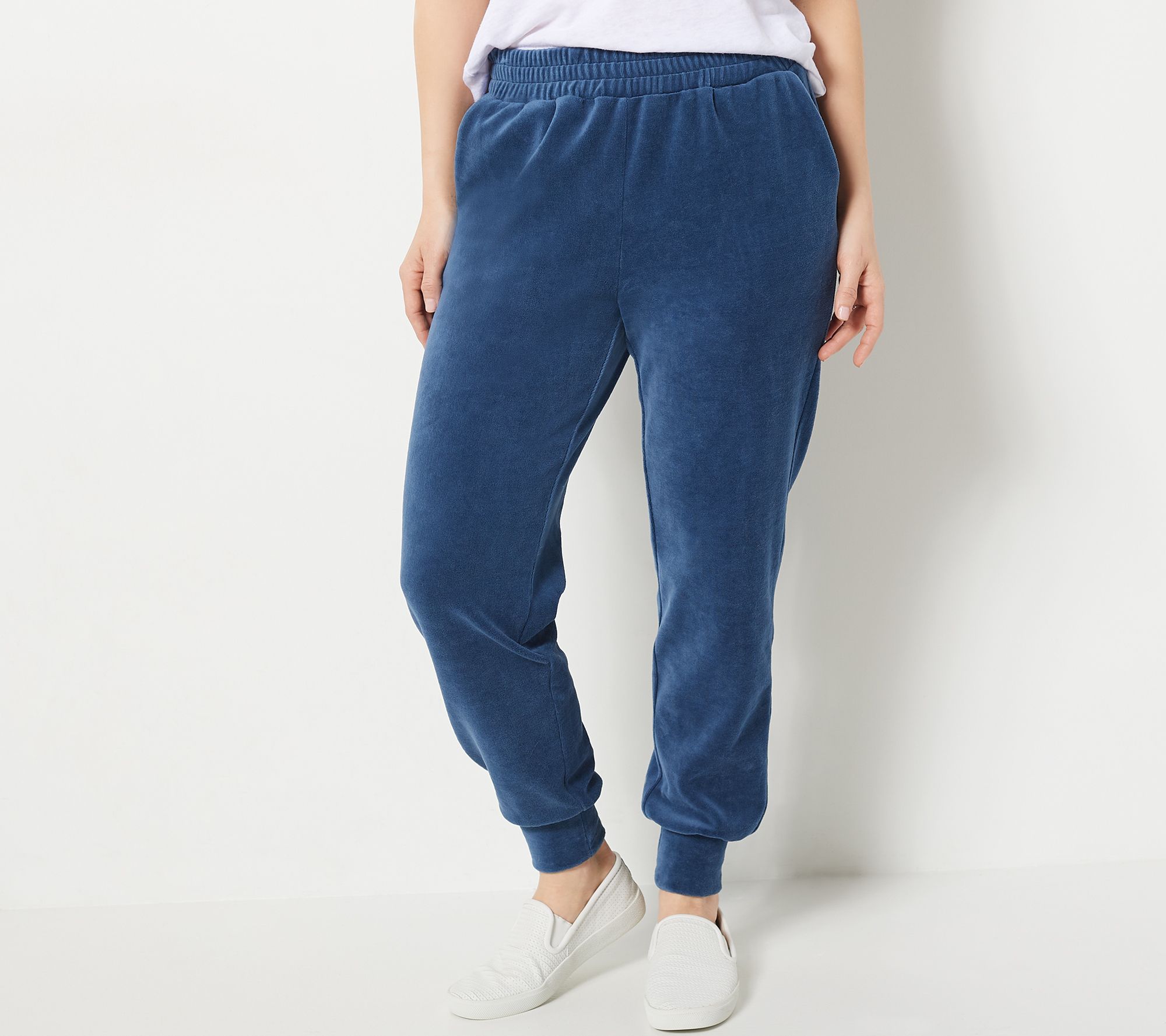 Laurie Felt Knit Clean Jean Jogger Pants 