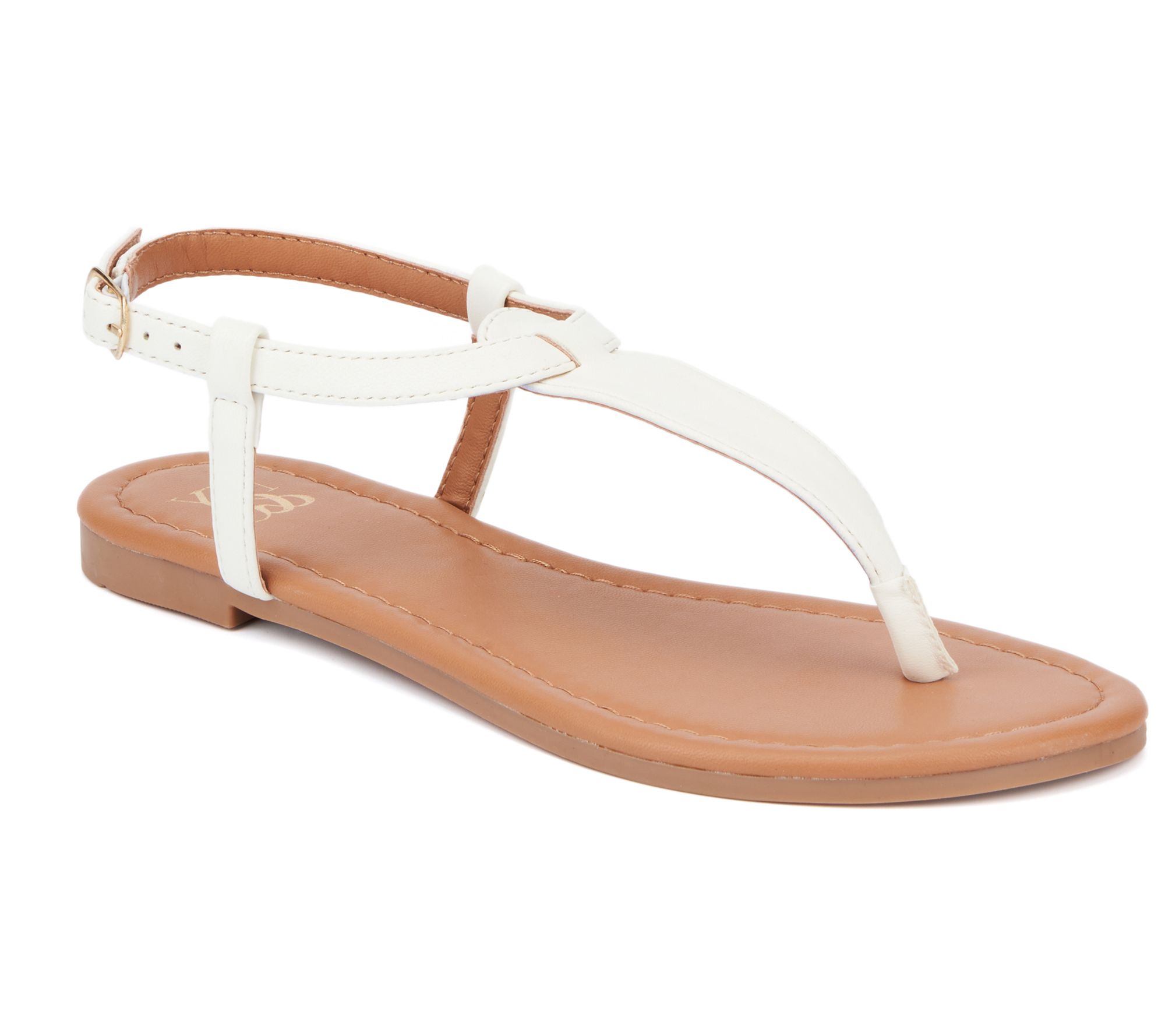 New York & Company Women's T-Strap Sandal - Katie