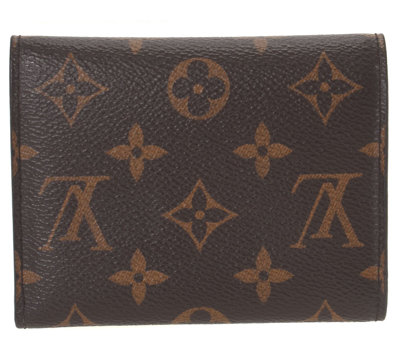 Louis Vuitton - Authenticated Victorine Wallet - Leather Brown For Woman, Very Good condition