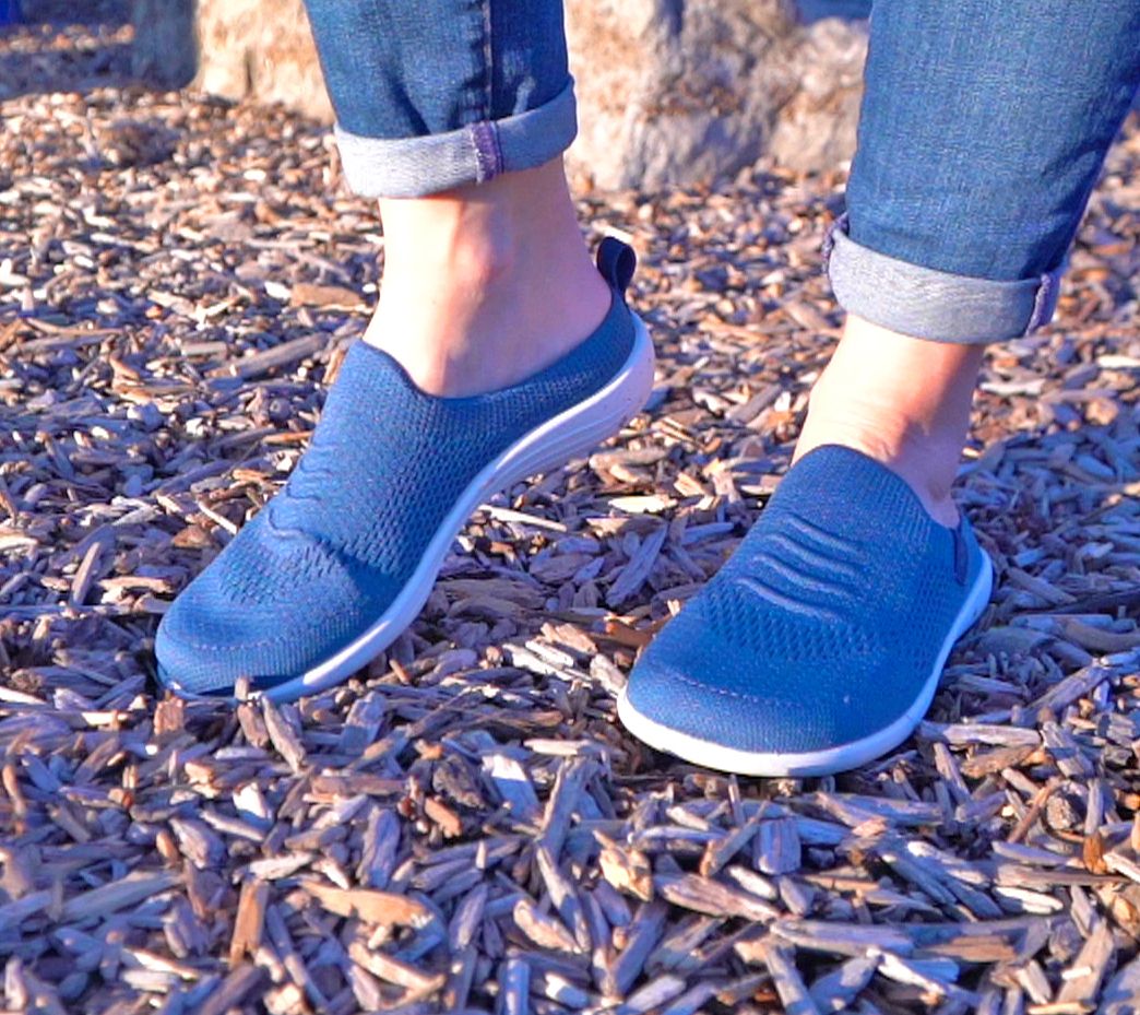 Revitalign Orthotic Memory Foam Knit Mules Stella