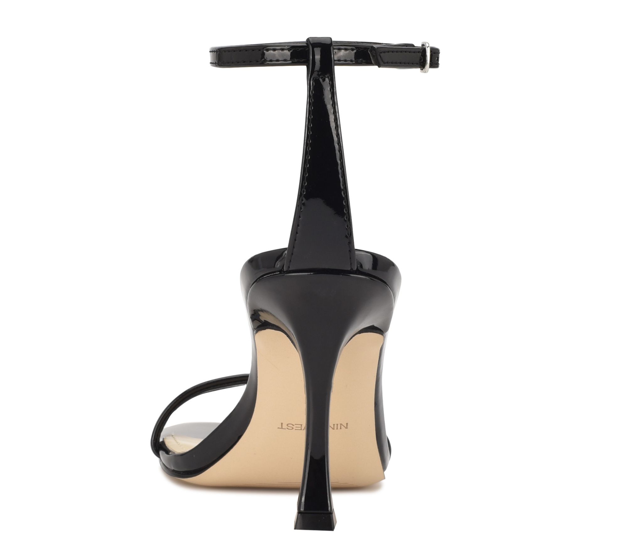 Nine West Tapered Heel Dress Sandals - Yess - QVC.com
