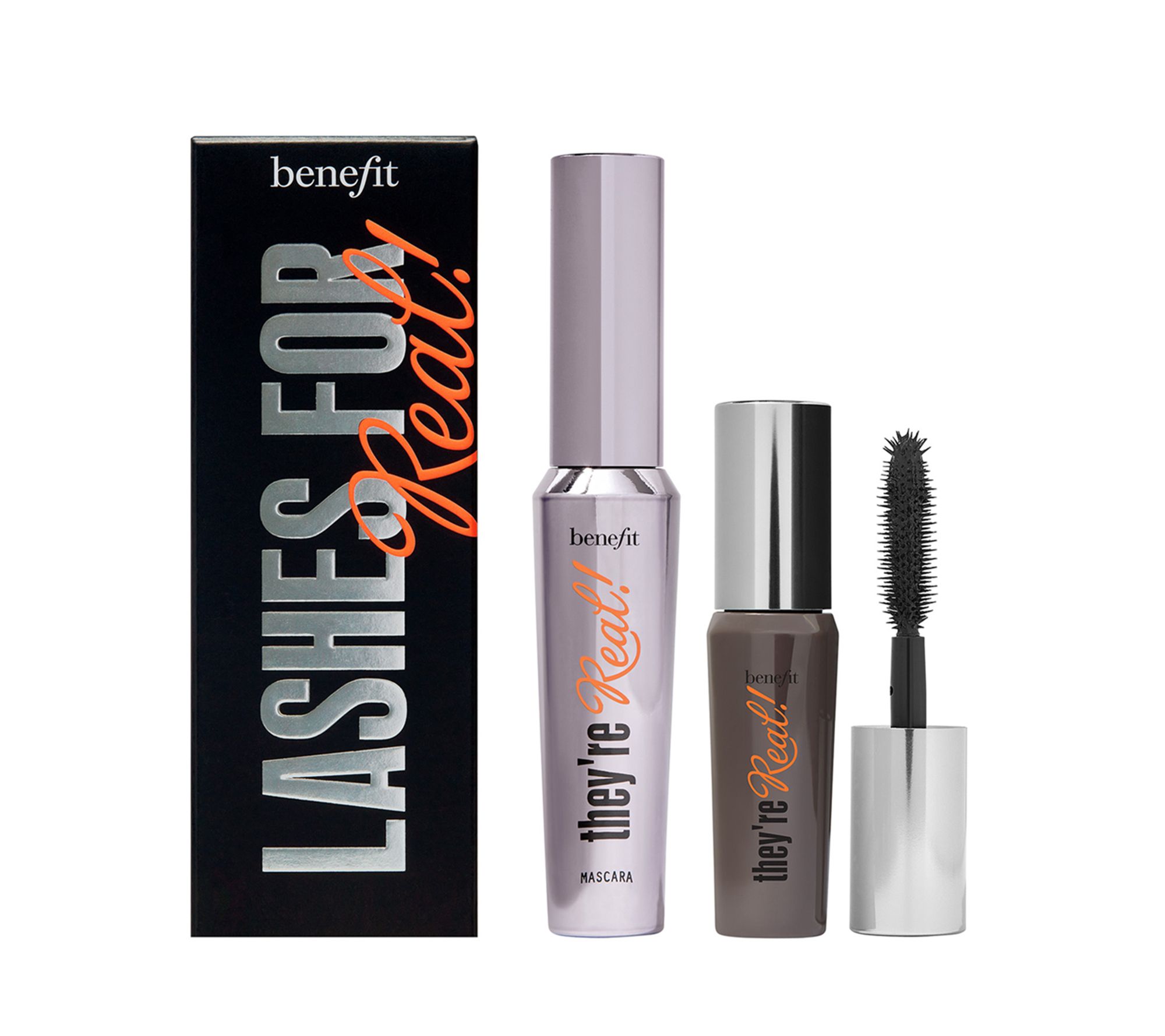 Benefit Cosmetics Lashes For Real Lengthening M ascara Set