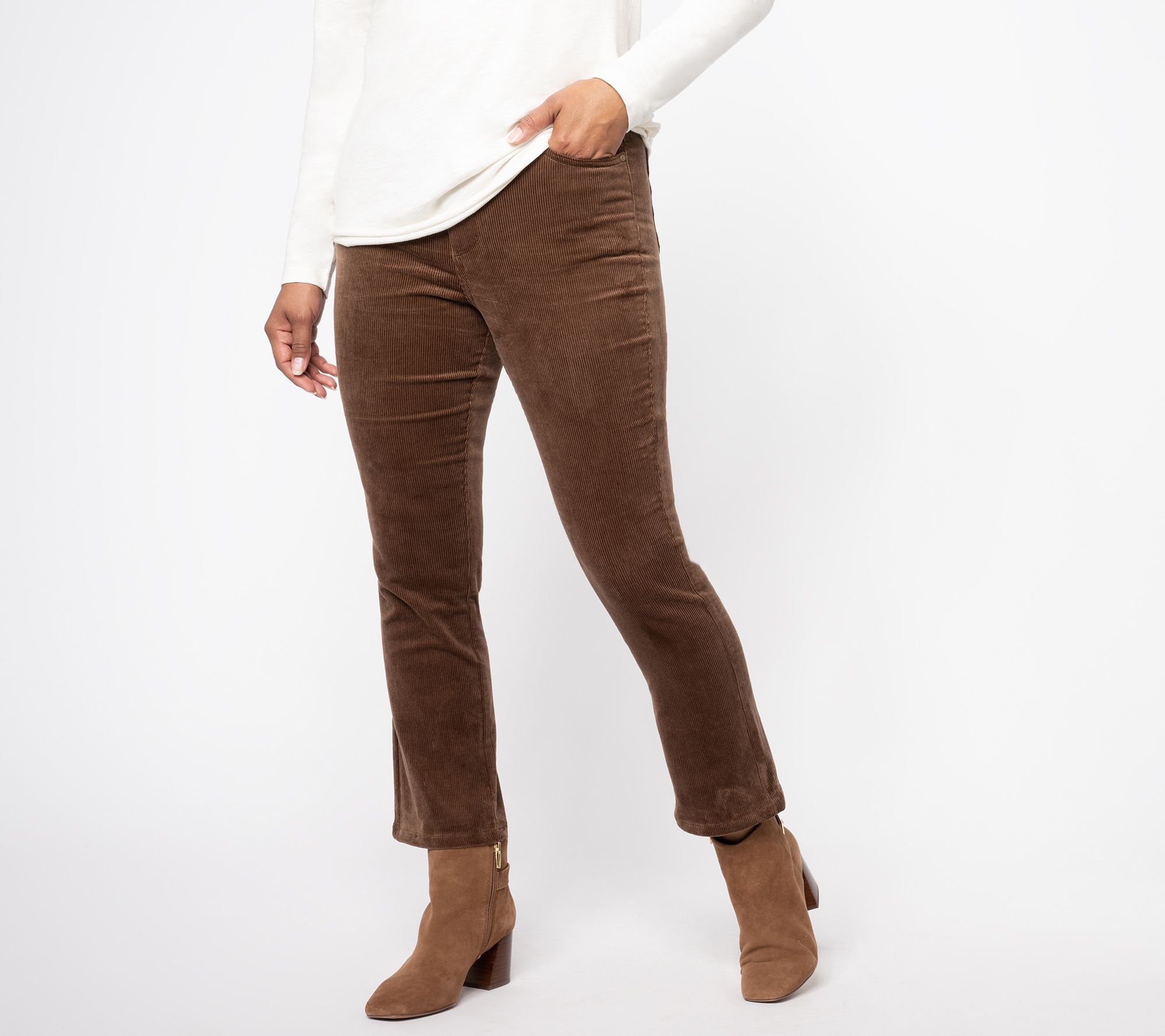 "As Is" Studio Park x Leah Williams Tall Corduroy Pant