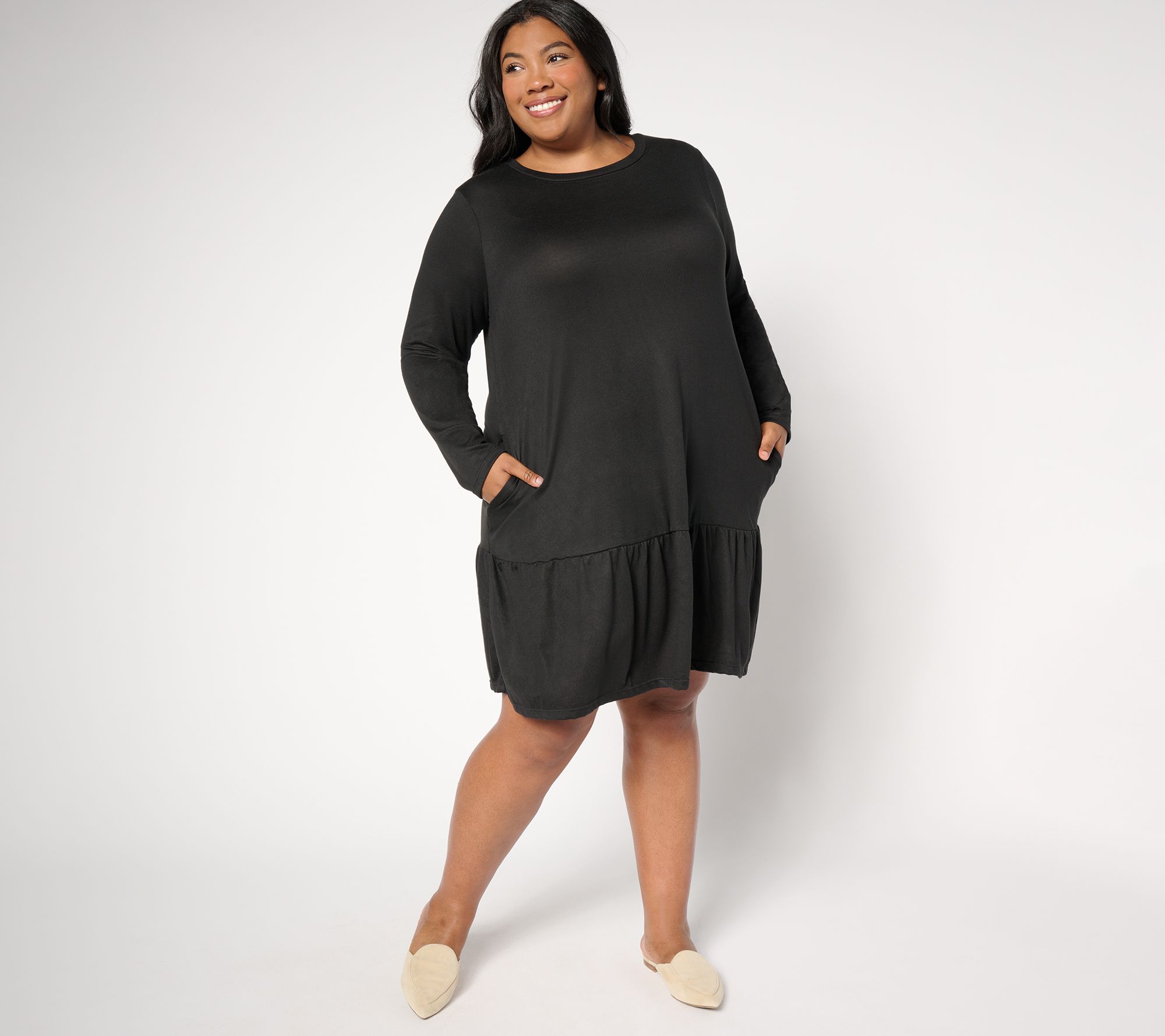 Qvc plus size dresses hotsell