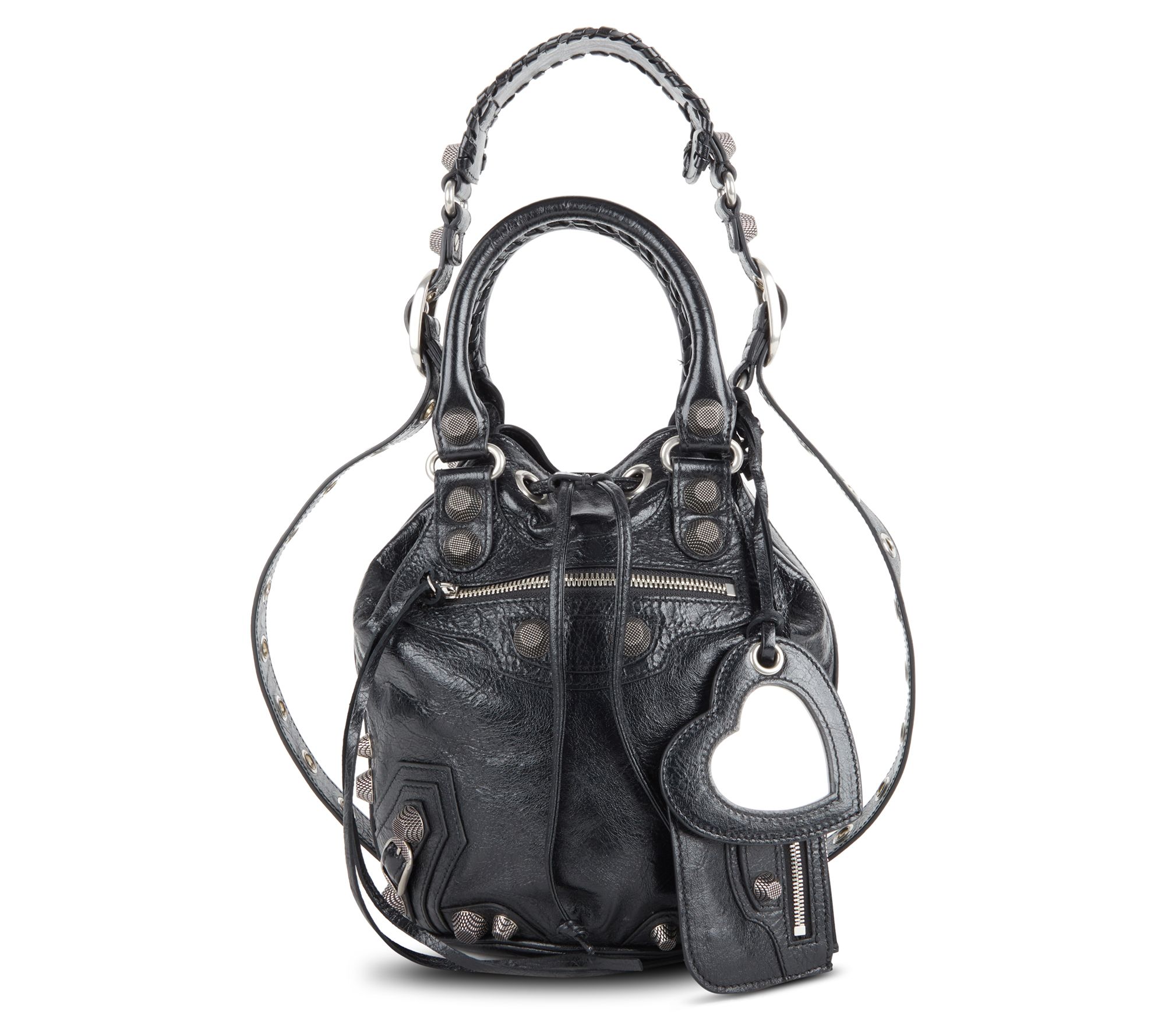 Pre-Owned Balenciaga Le Cagole Bucket Bag SmallBlack