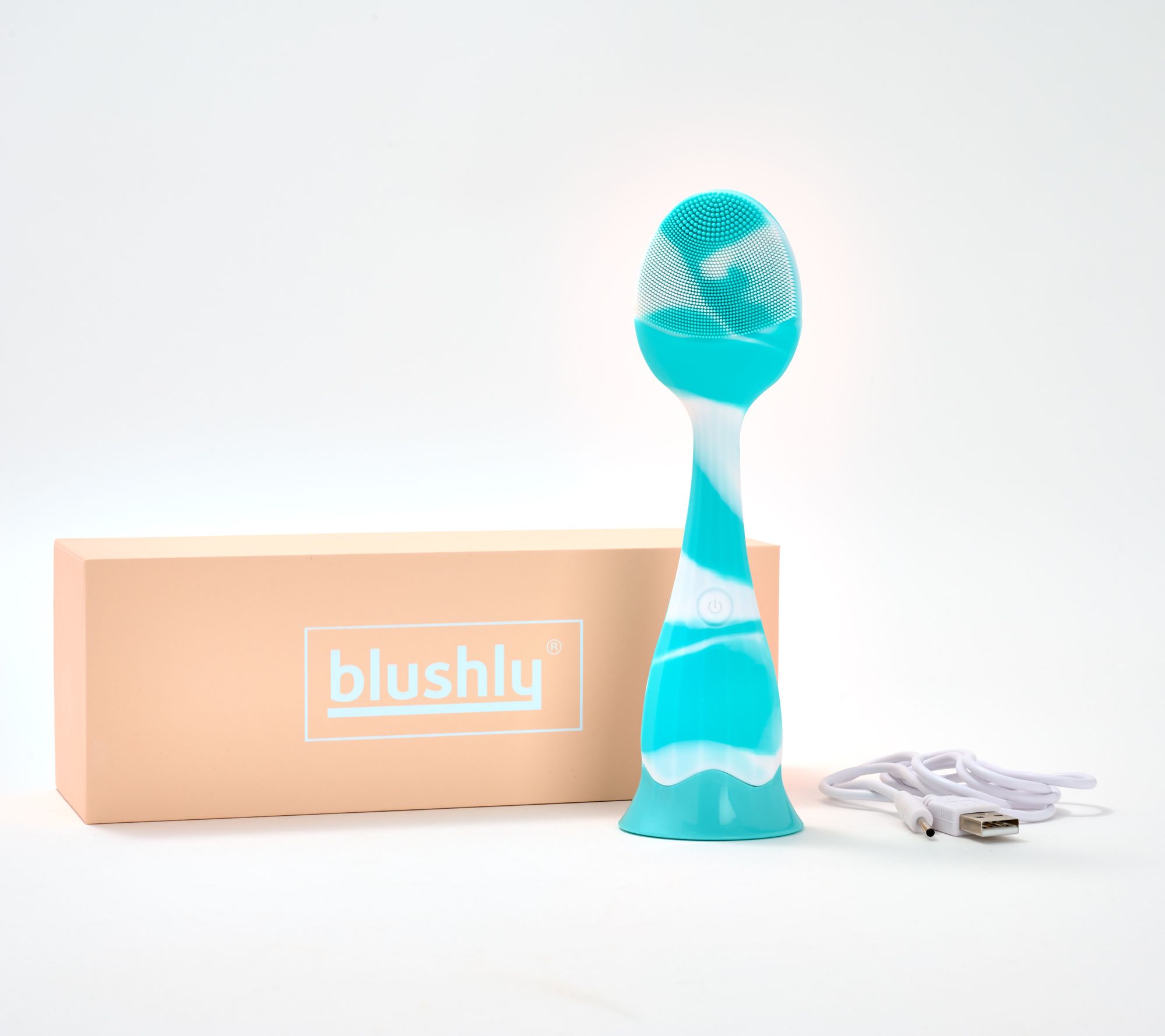 Blushly Sonic Silicone Marble Face Brush w/ Heat