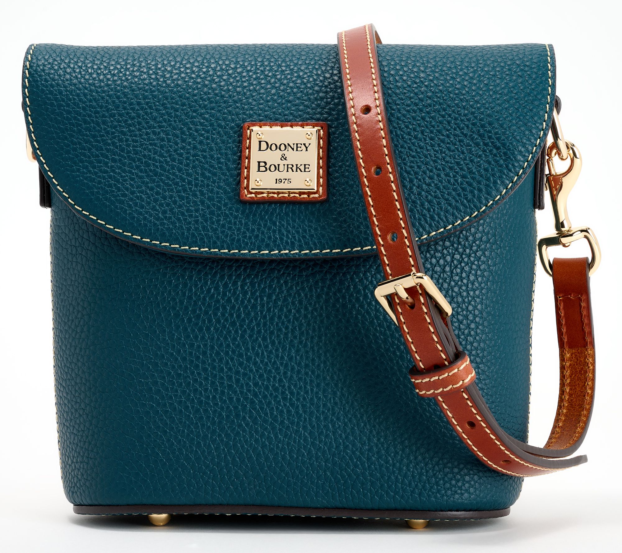 Dooney & Bourke Pebble Leather Binocular Crossbody Bag