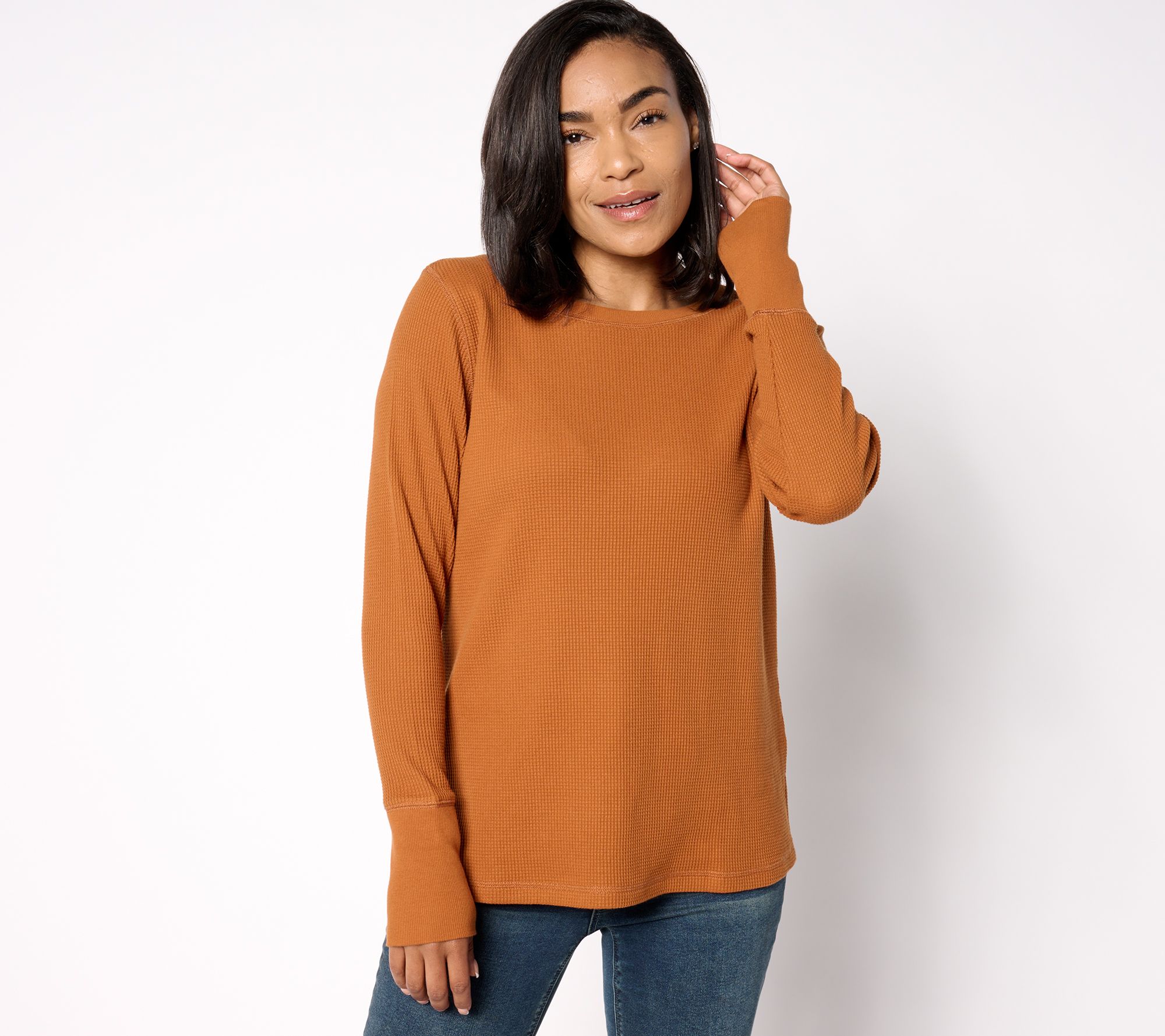 "As Is" Belle by Kim Gravel Baby Waffle Layering Top