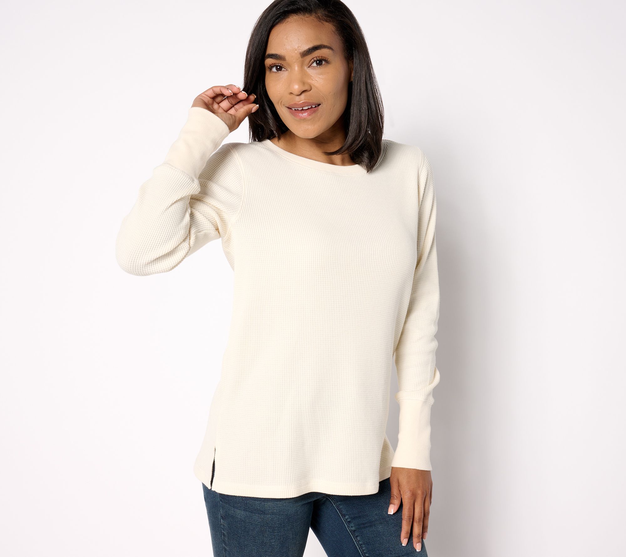 "As Is" Belle by Kim Gravel Baby Waffle Layering Top