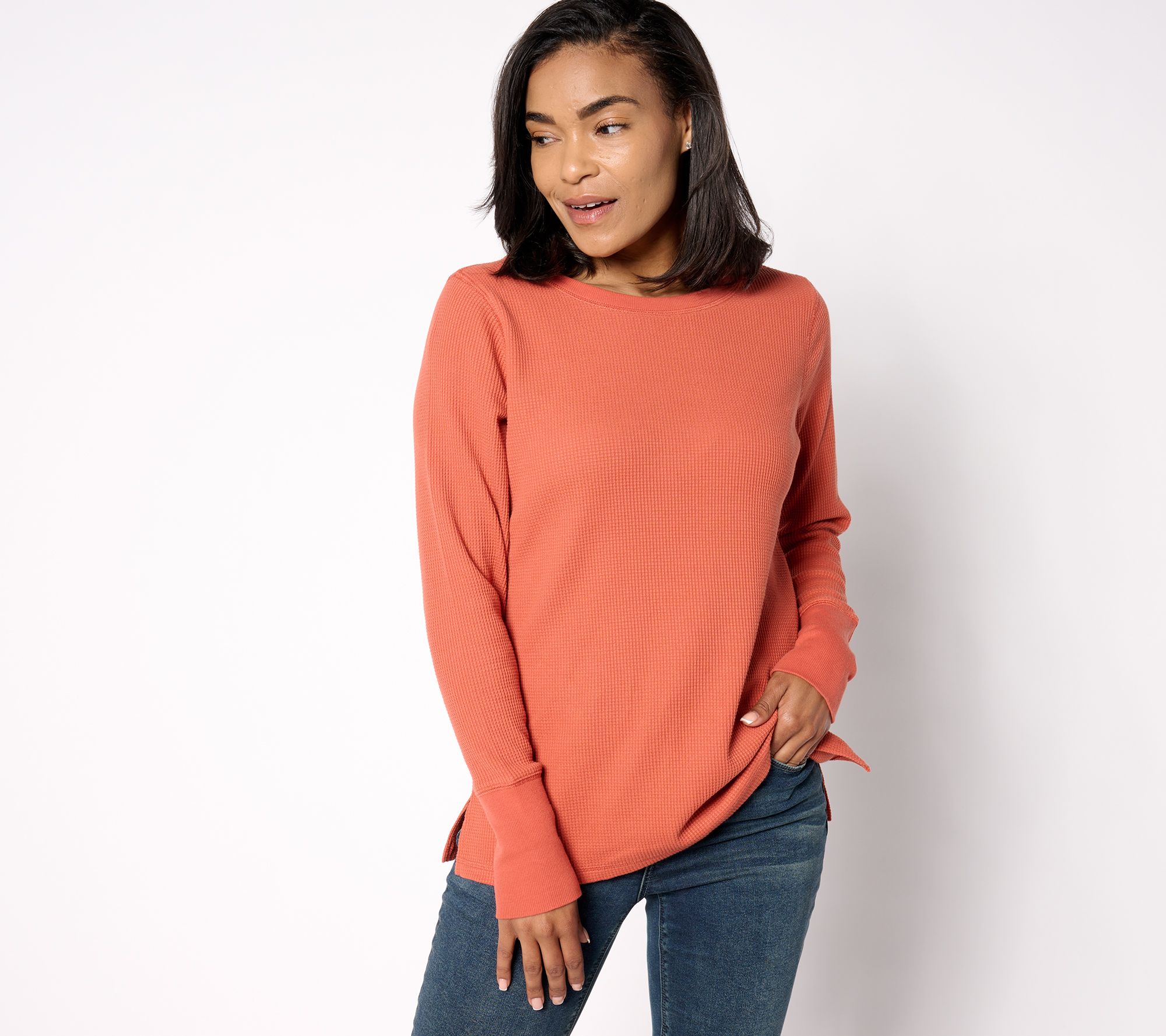 "As Is" Belle by Kim Gravel Baby Waffle Layering Top
