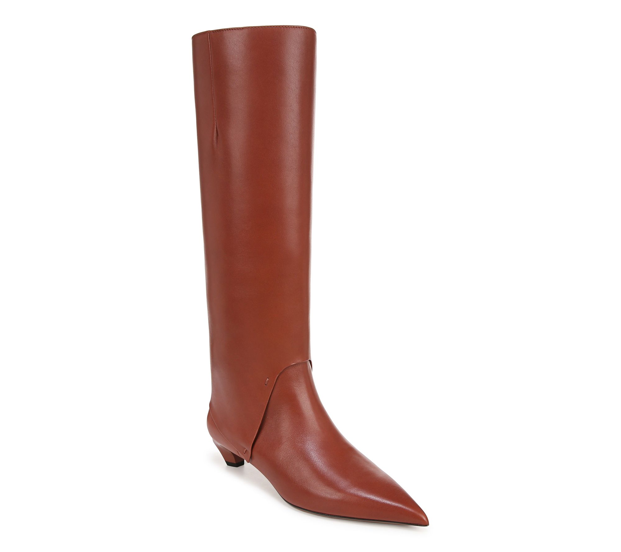 Franco Sarto Knee High Leather Boots - Martin