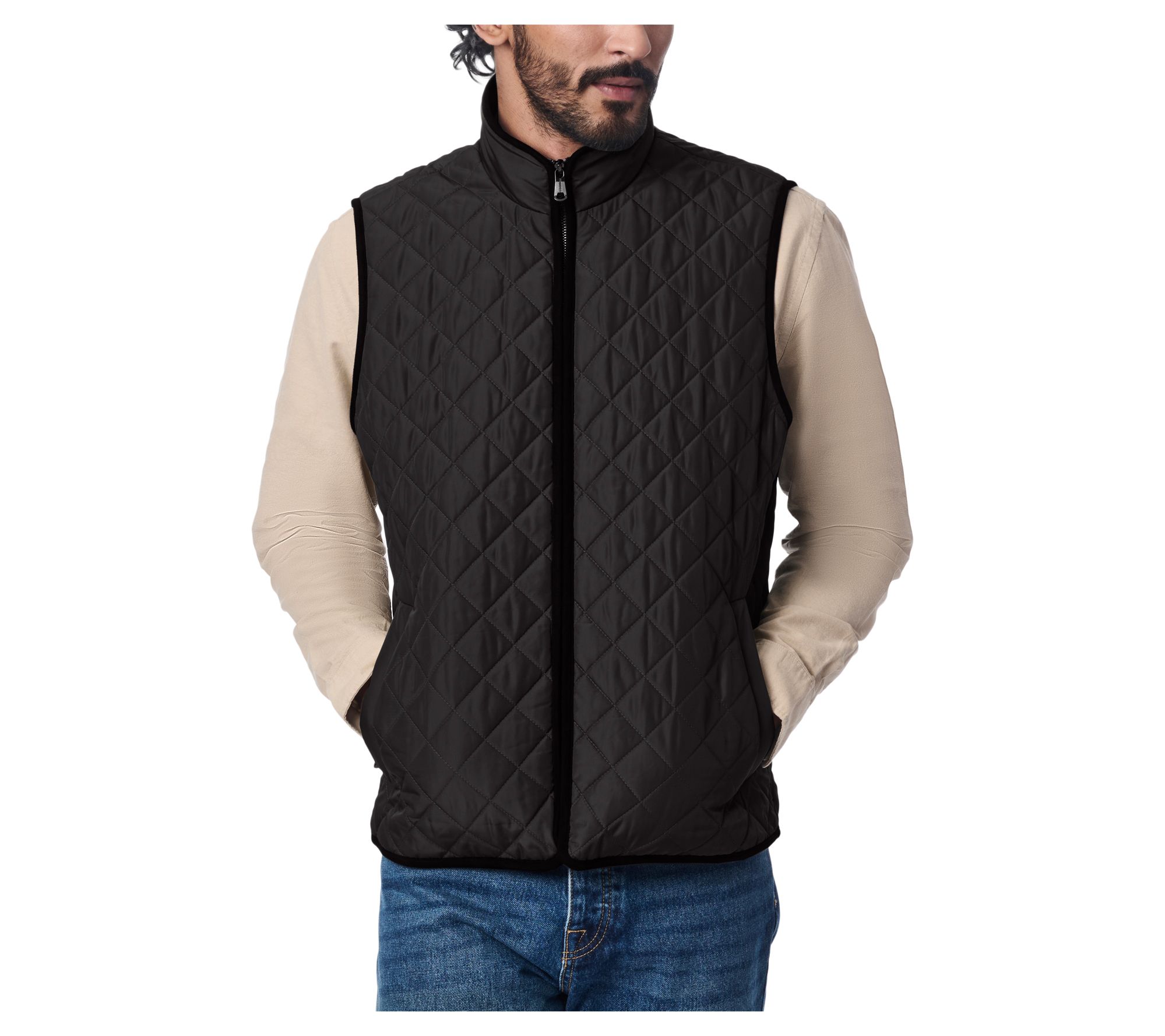 Bernardo Men's Harbor Quilted Vest