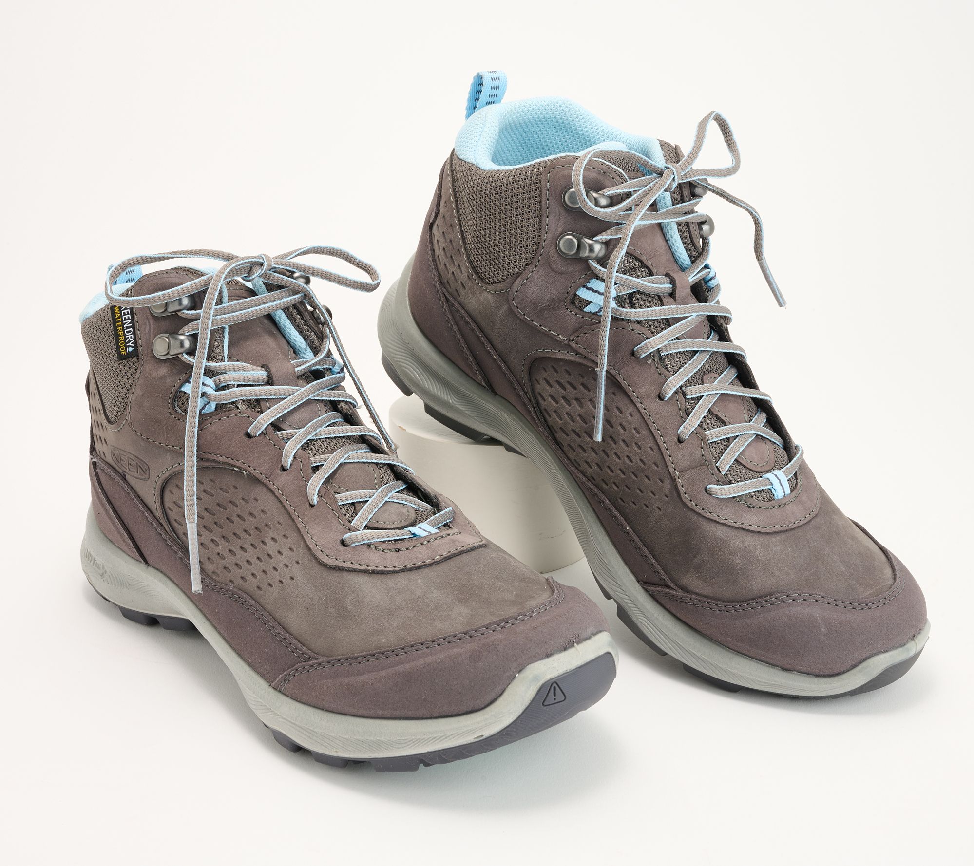 "As Is" KEEN Waterproof Lace -Up Trail Boots Terradora Explorer Mid