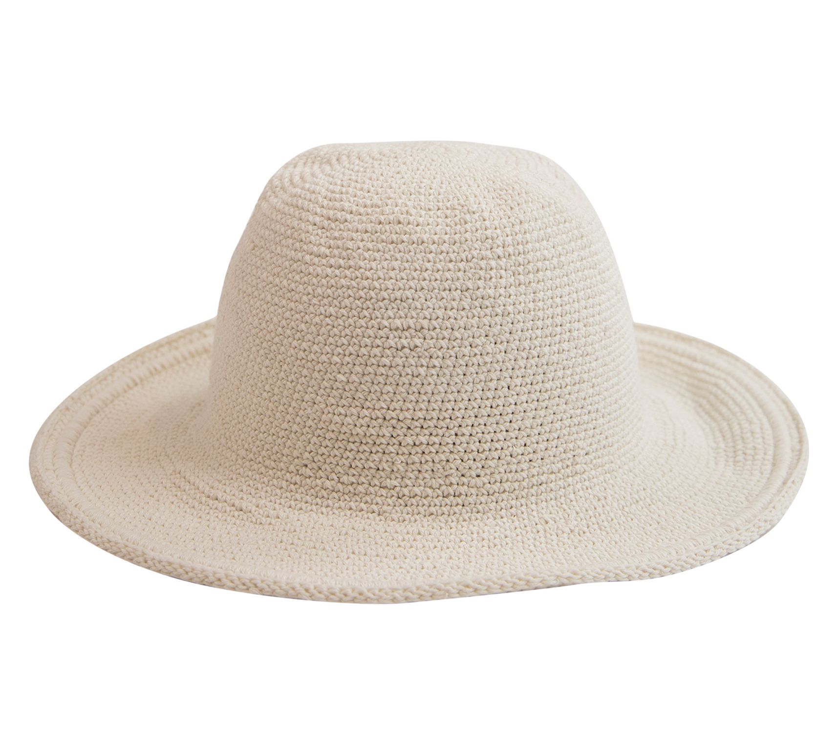 San Diego Hat Co. Cotton Crochet Medium Brim Sun Hat