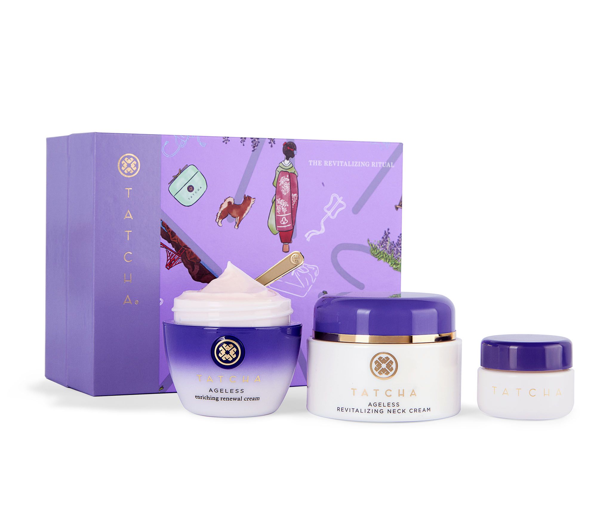 TATCHA Revitalizing Ritual Ageless Face, Neck & Eye Cream