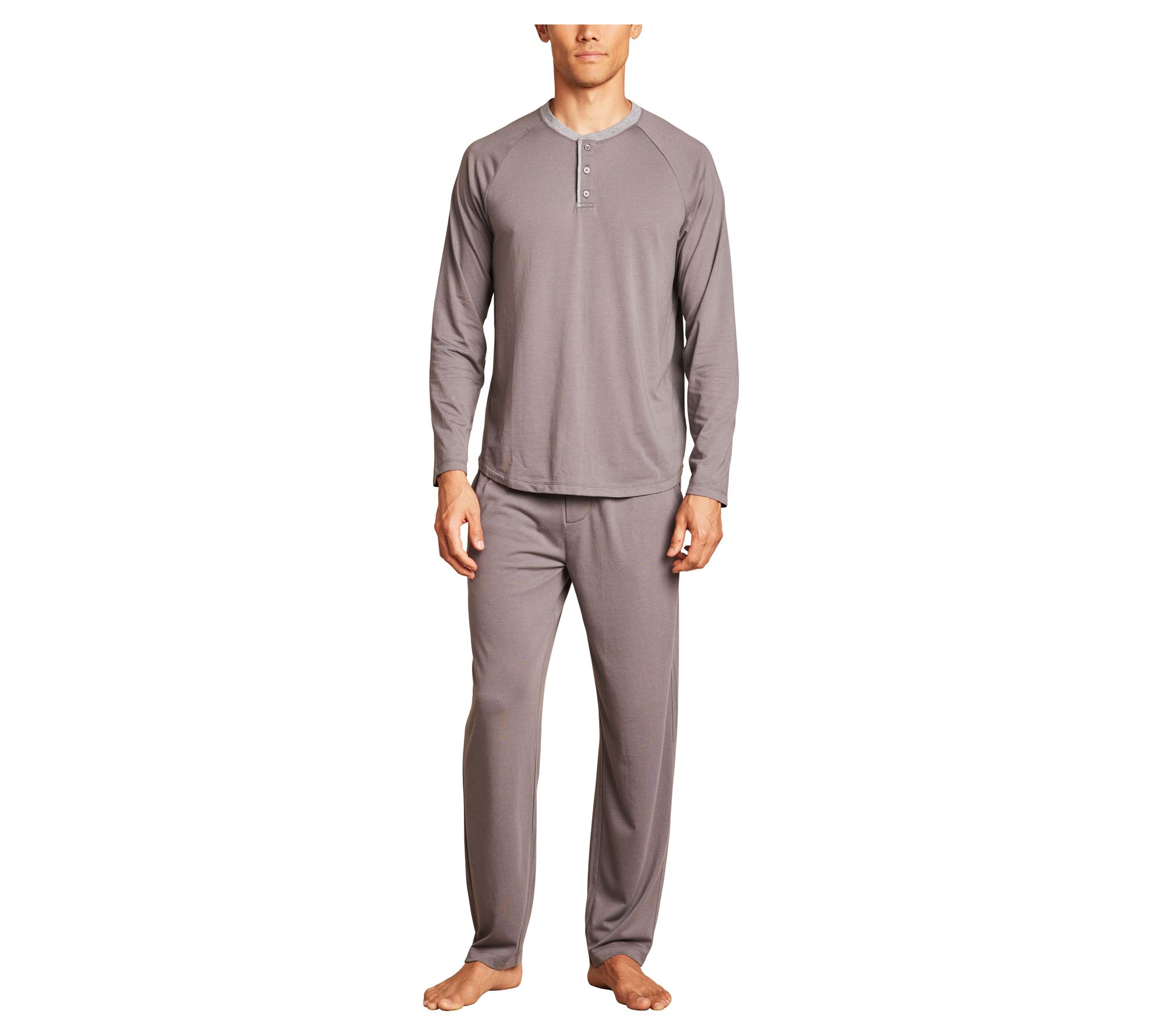 Barefoot Dreams Malibu Men's Collection Triblend Henley