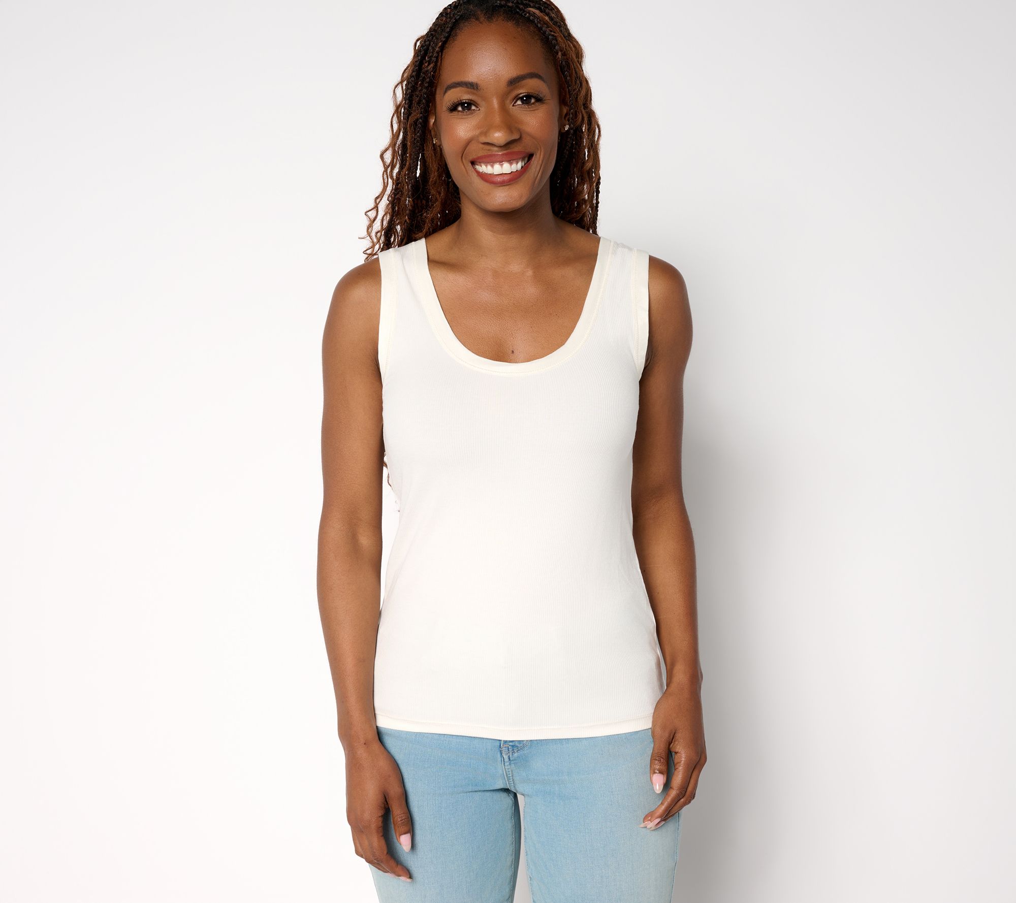 Me by Jennie Garth Hayley Reversible Knit Tank