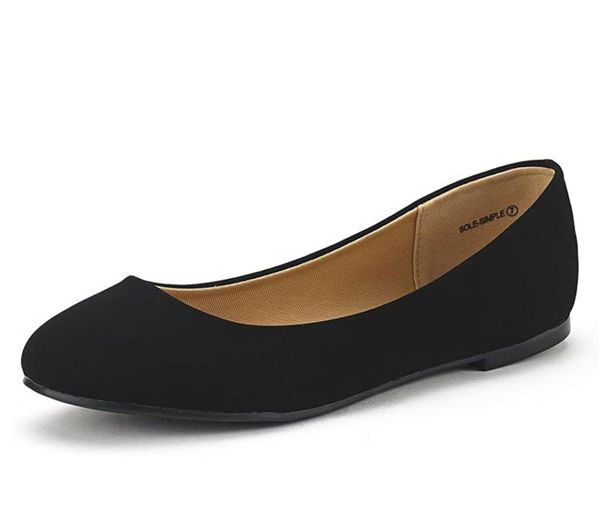 Dream Pairs Women's Sole-Simple Ballerina Walking Flats