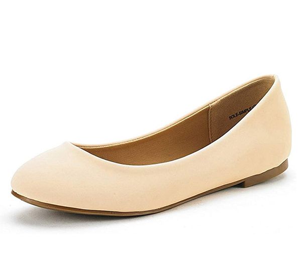 Dream Pairs Women's Sole-Simple Ballerina Walking Flats