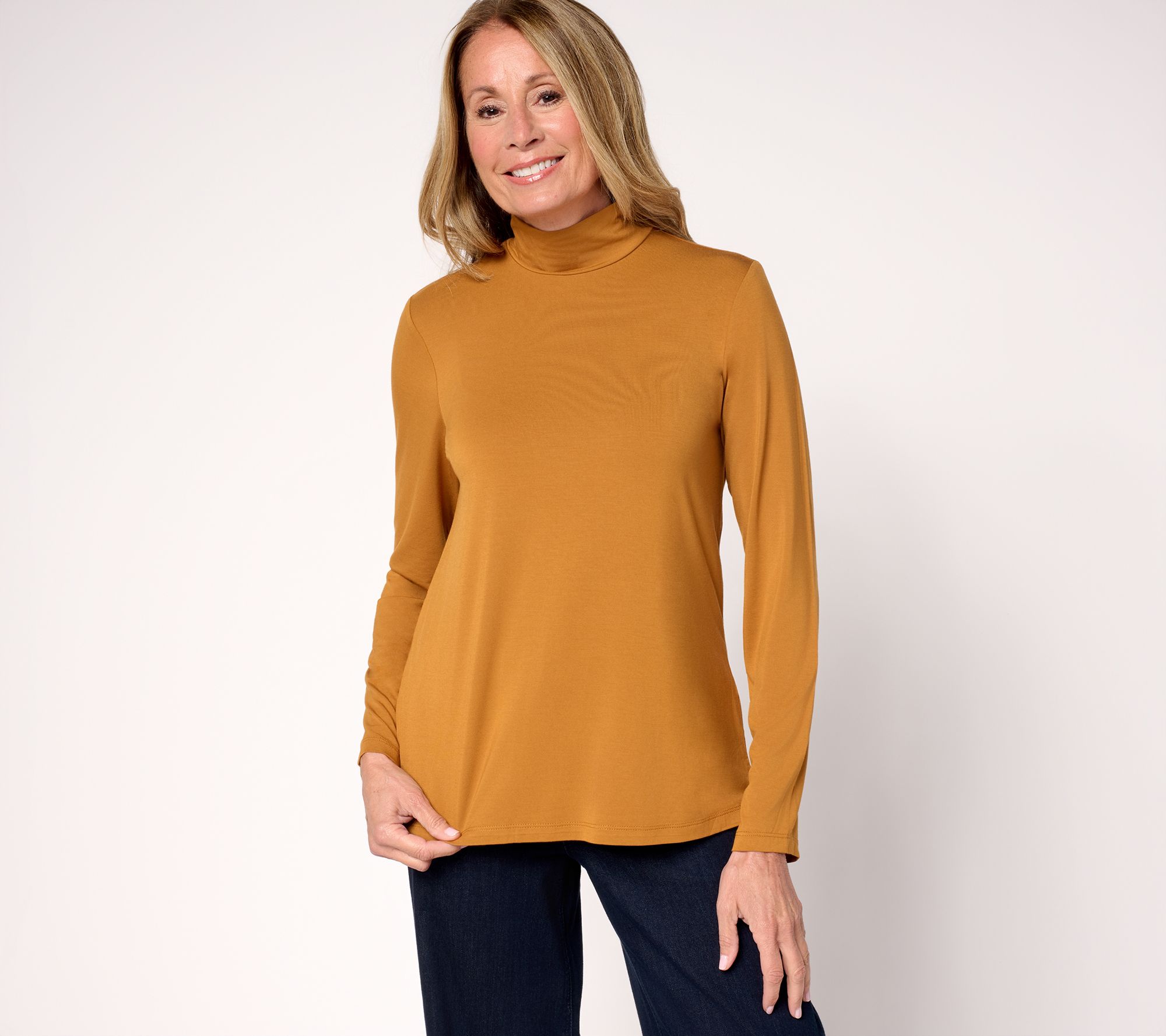 Susan Graver Weekend Essentials Rayon Allure Knit Top
