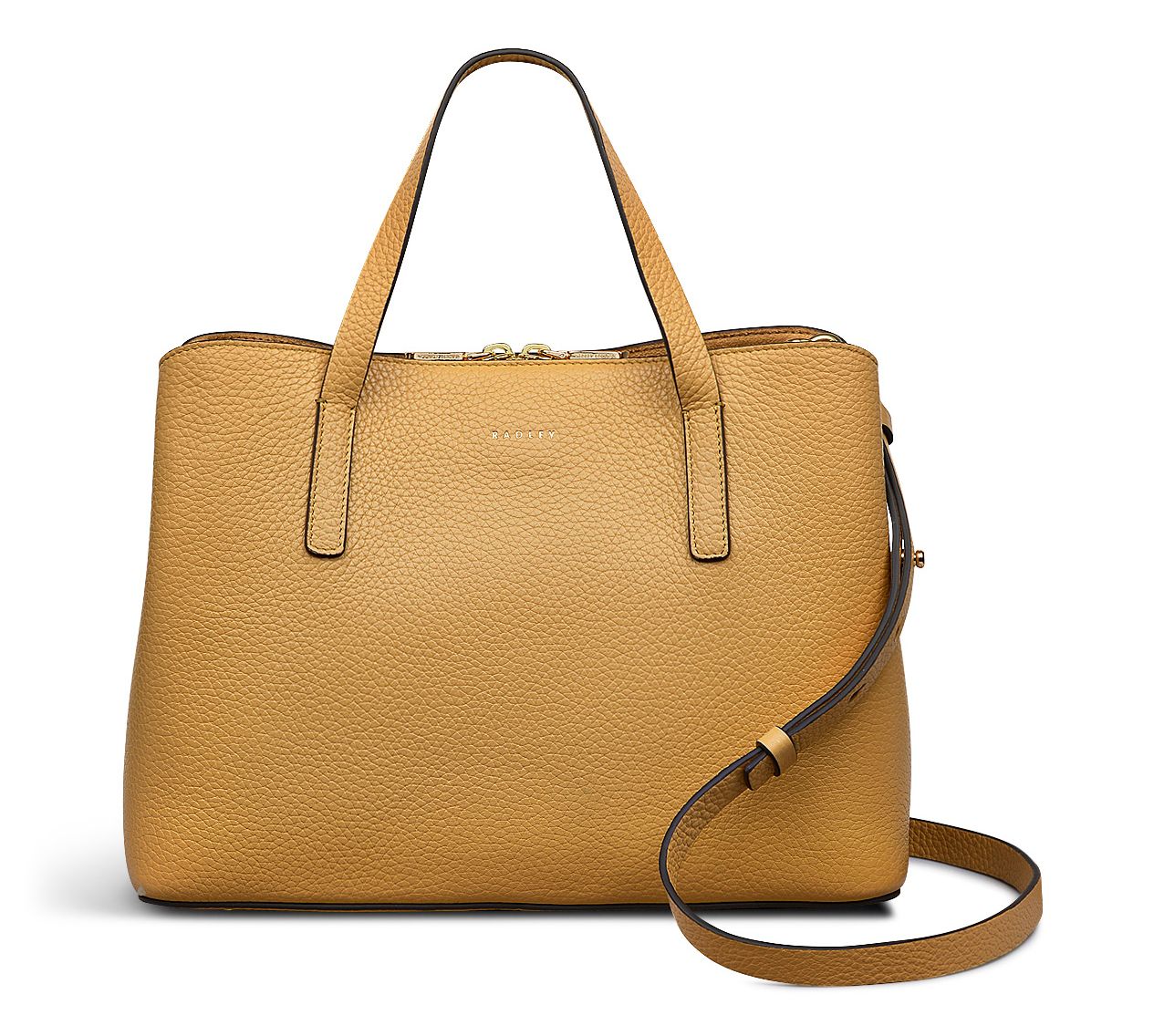  RADLEY Dukes Place Medium Zip Leather PecanSatchel